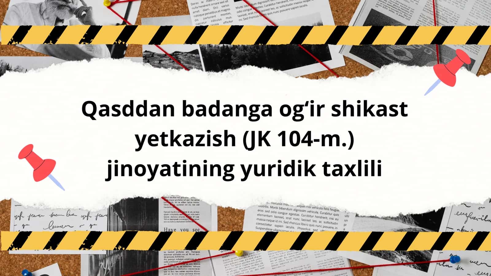 Qasddan badanga og'ir shikast yetkazish (JK 104-m.) 1