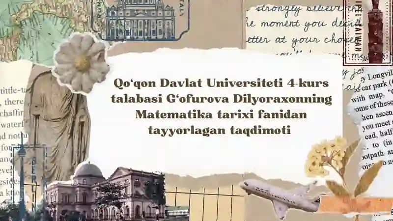 Nasiriddin Tusi hayoti va ijodi