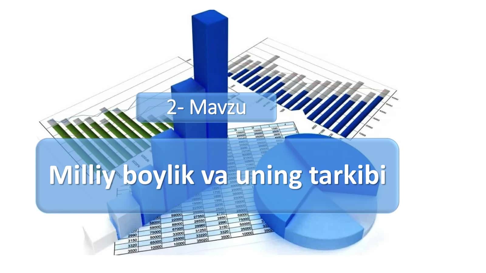 Milliy boylik va uning tarkibi 1
