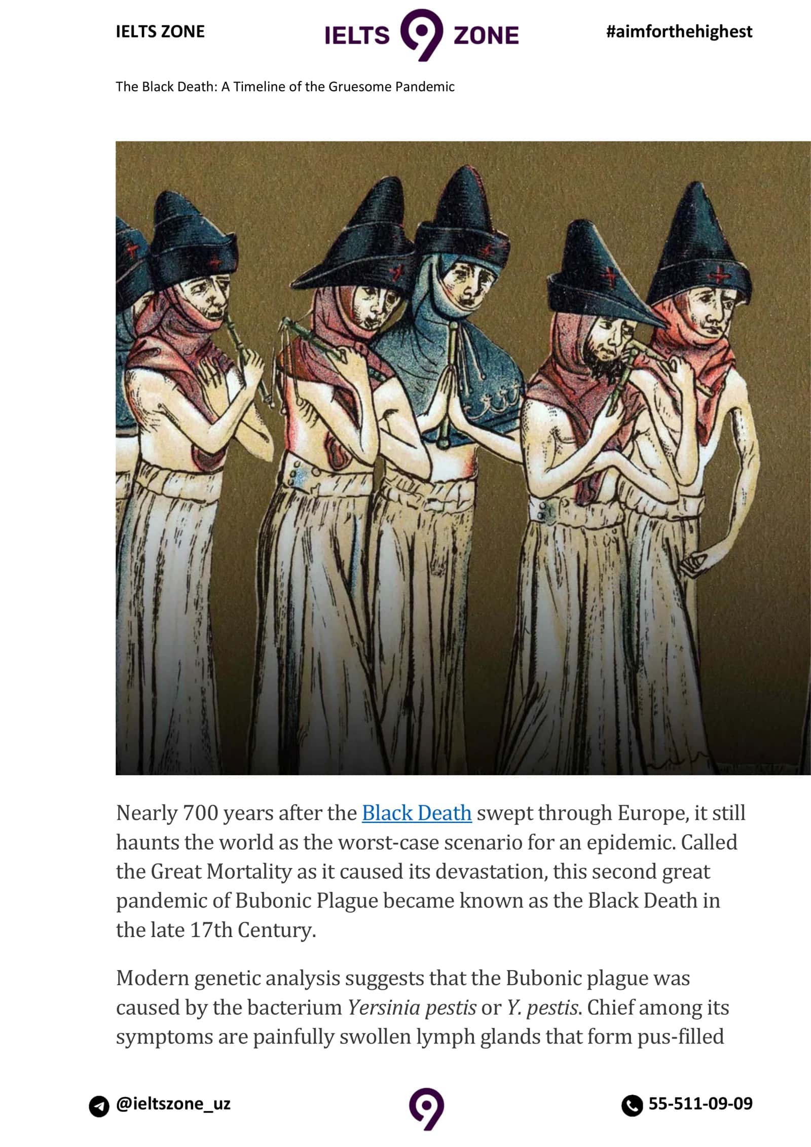The Black Death: A Timeline of the Gruesome Pandemic 1