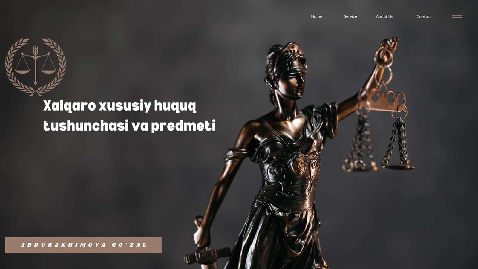 Xalqaro xususiy huquq tushunchasi va predmeti 1