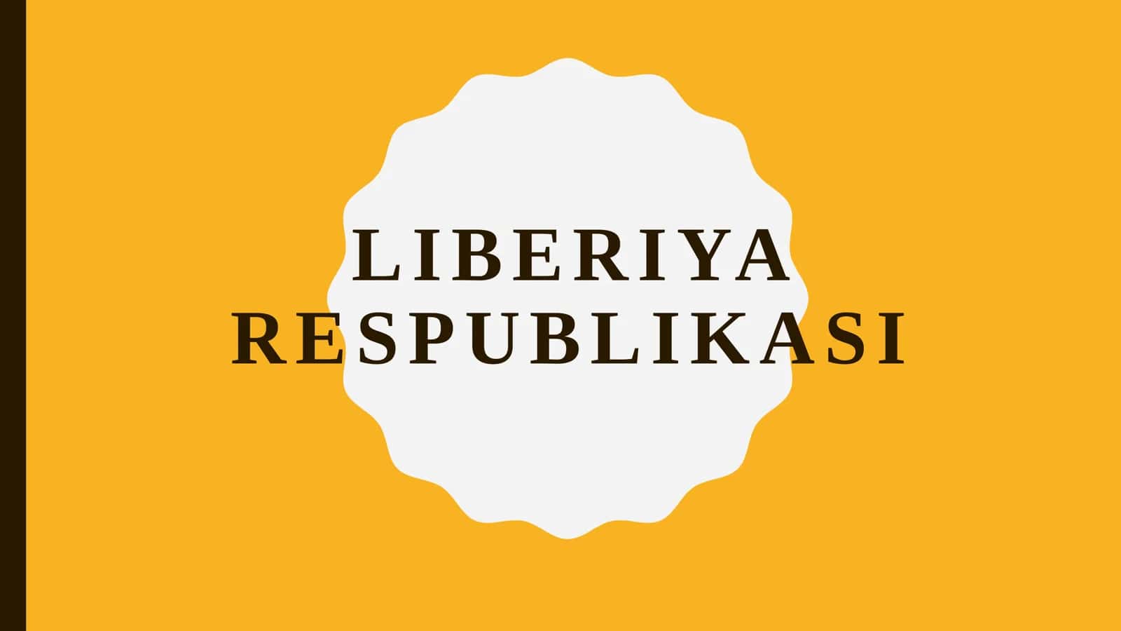 Liberiya Respublikasi 1
