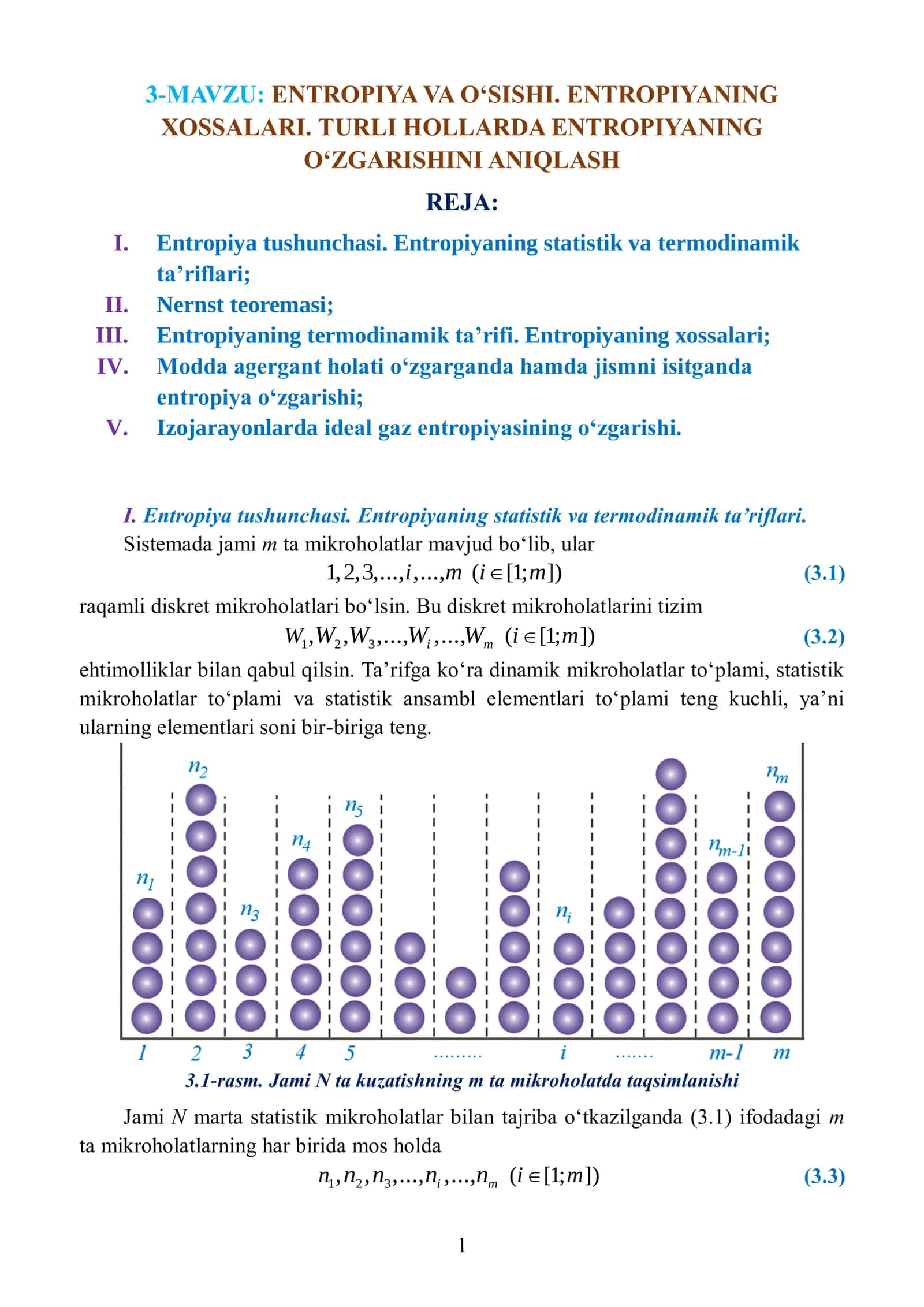 Entropiya va O‘sishi 1