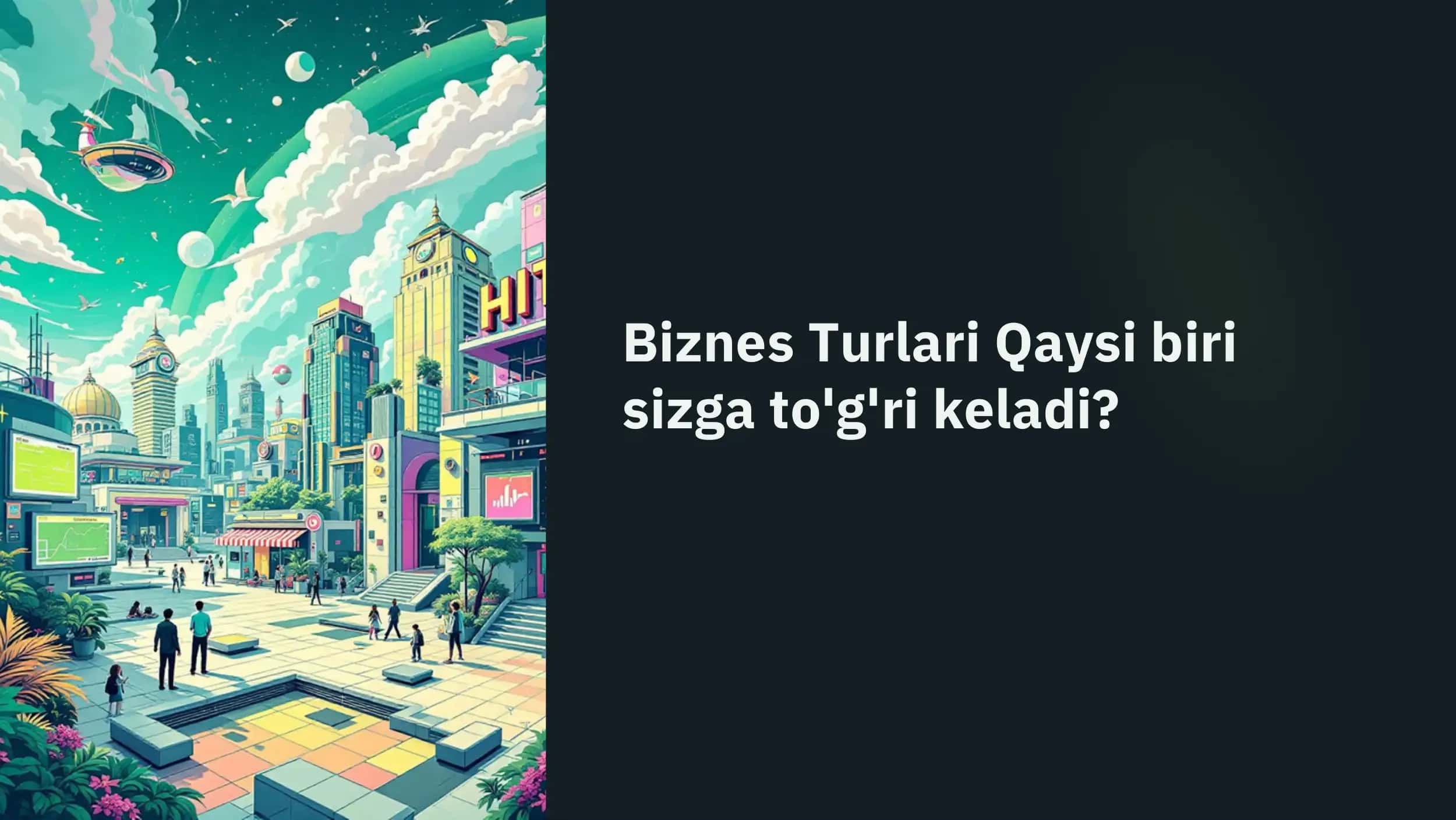 Yakka Tartibdagi Tadbirkorlik 1