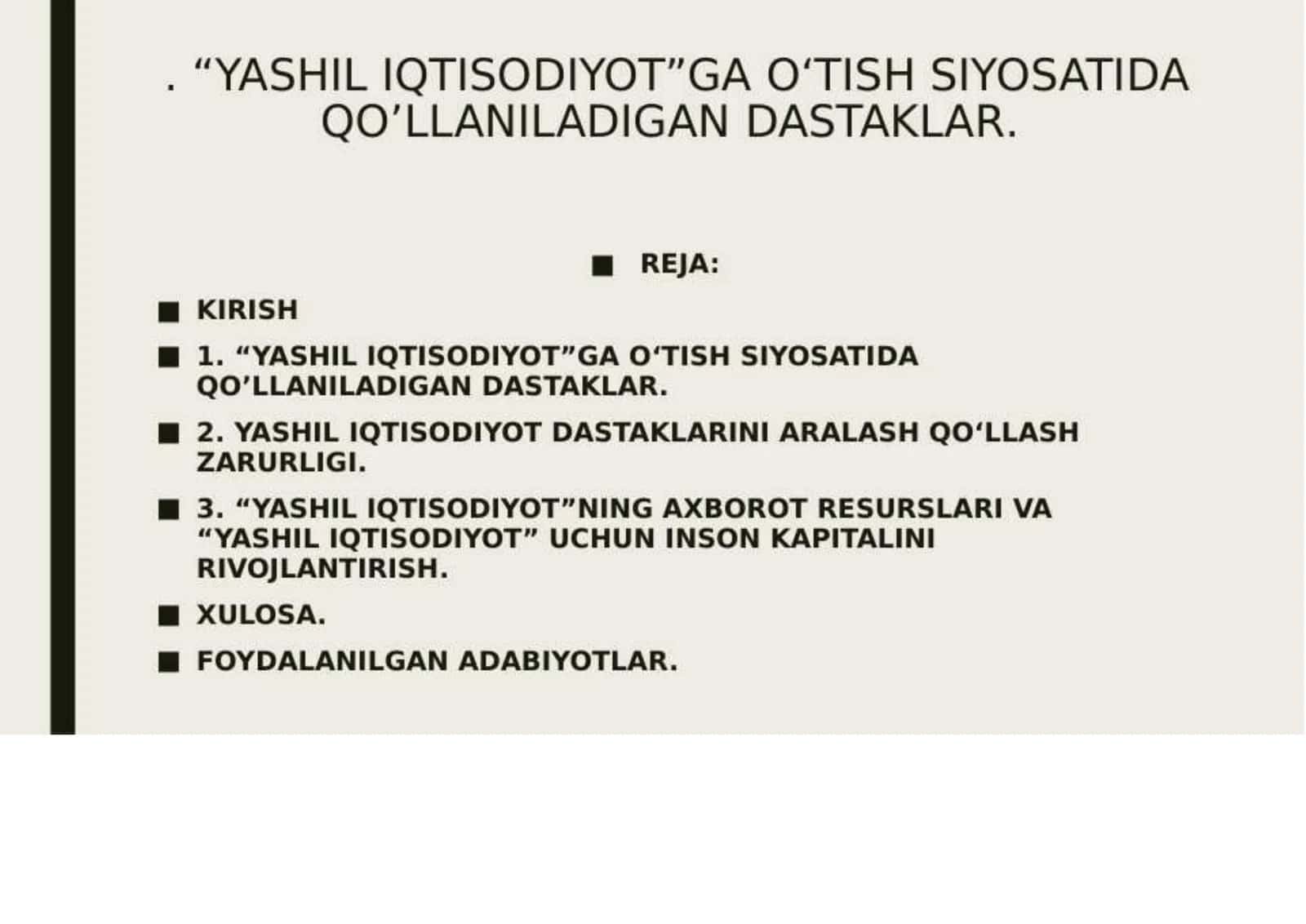 Ekologik arxitektura 1