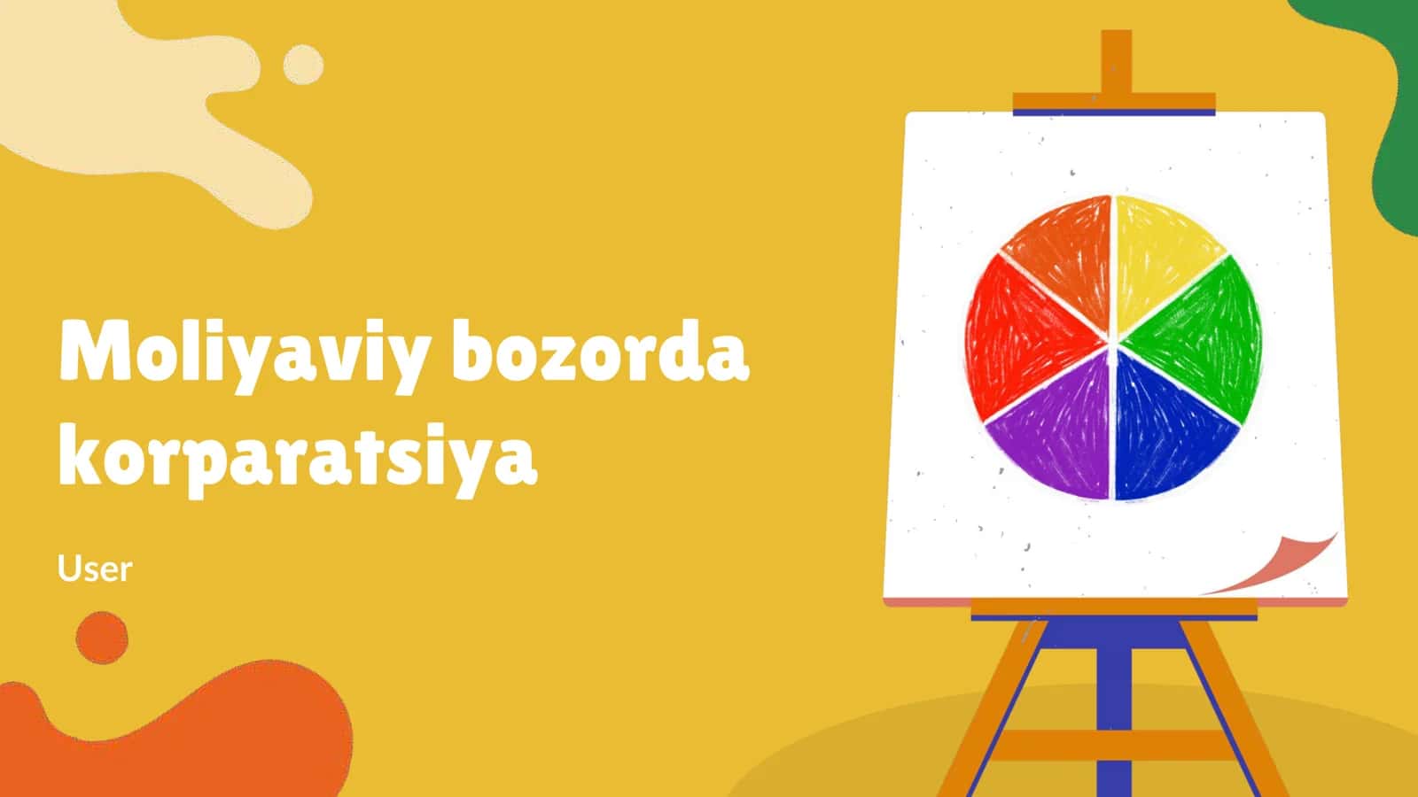 Moliyaviy bozorda korparatsiya 1