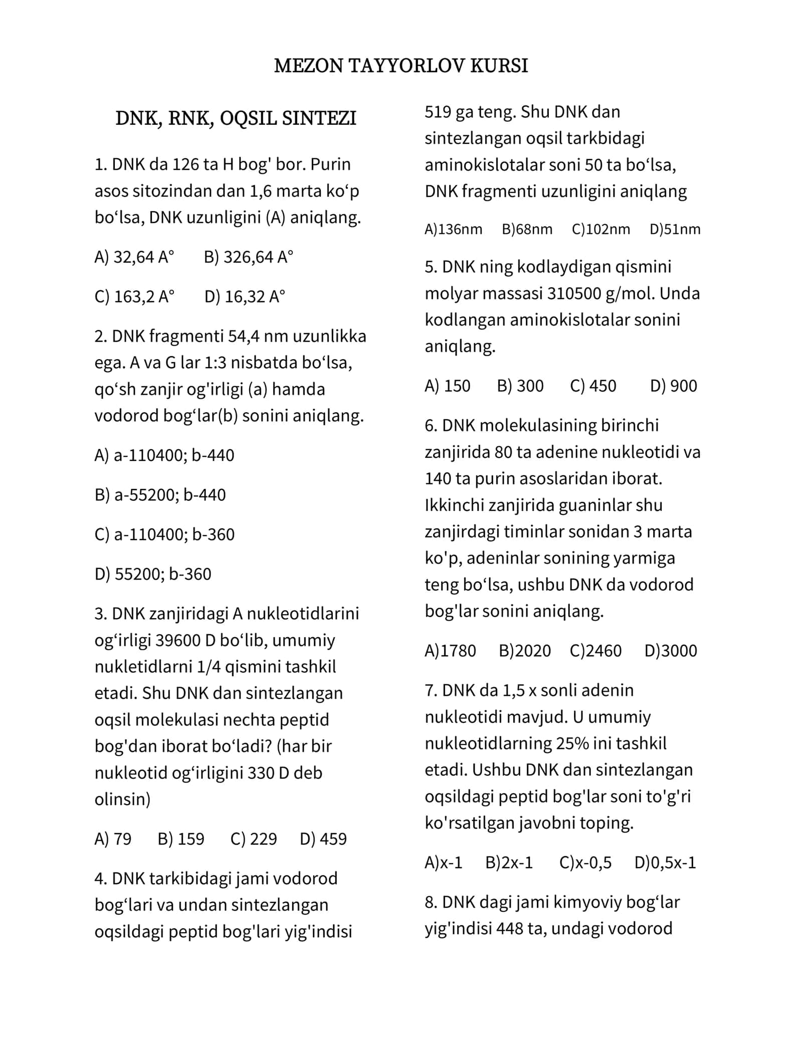DNK, RNK, OQSIL SINTEZI.pdf 1