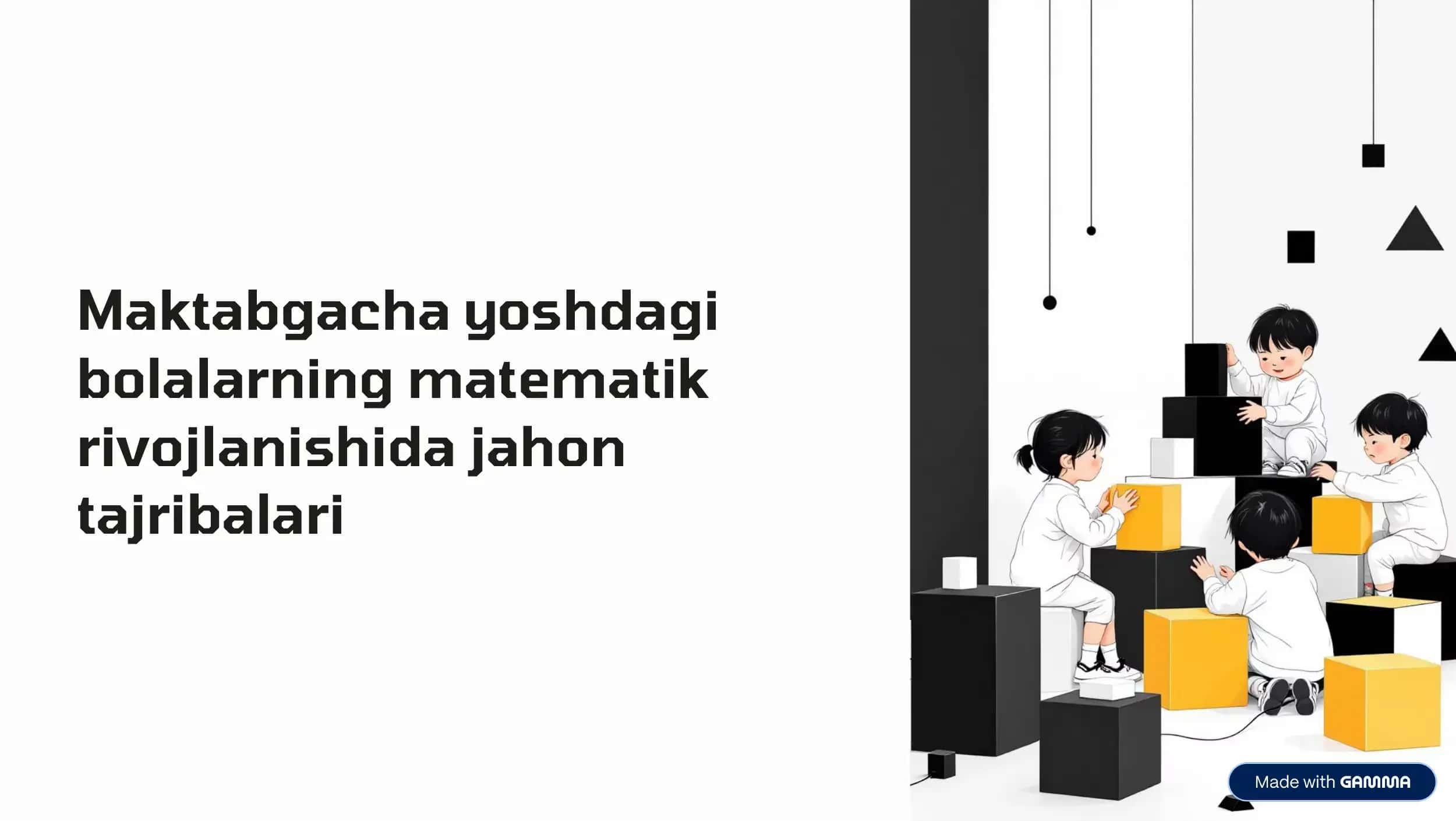 Matematika va uning rivojlanishi 1