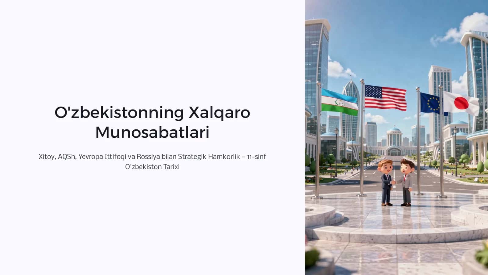 O'zbekistonning Xalqaro Munosabatlari 1