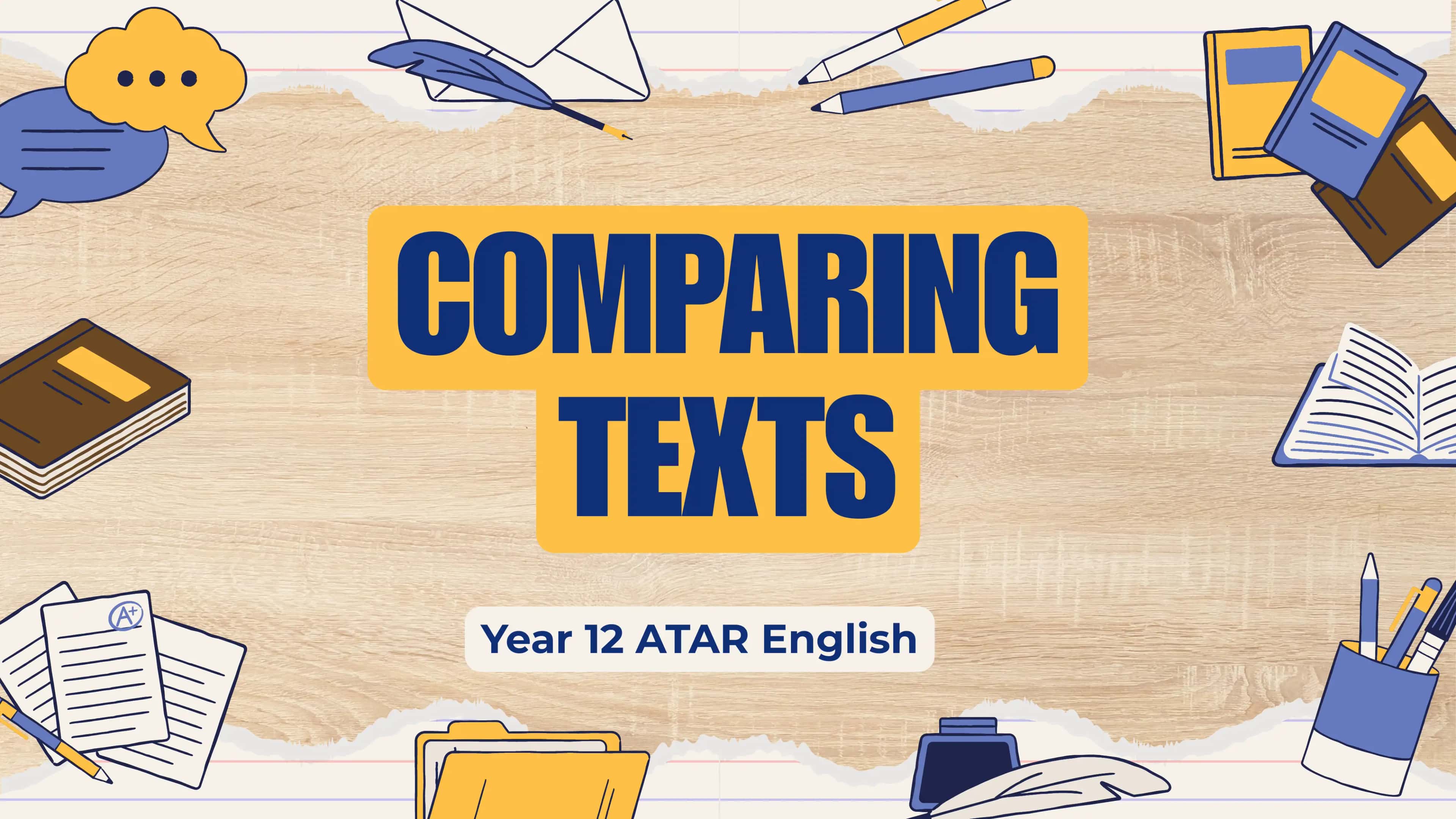 Comparative Writing in English Course 1