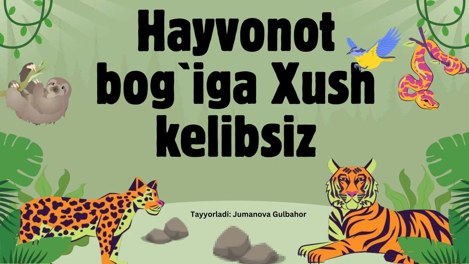Hayvonot Bog'i 1