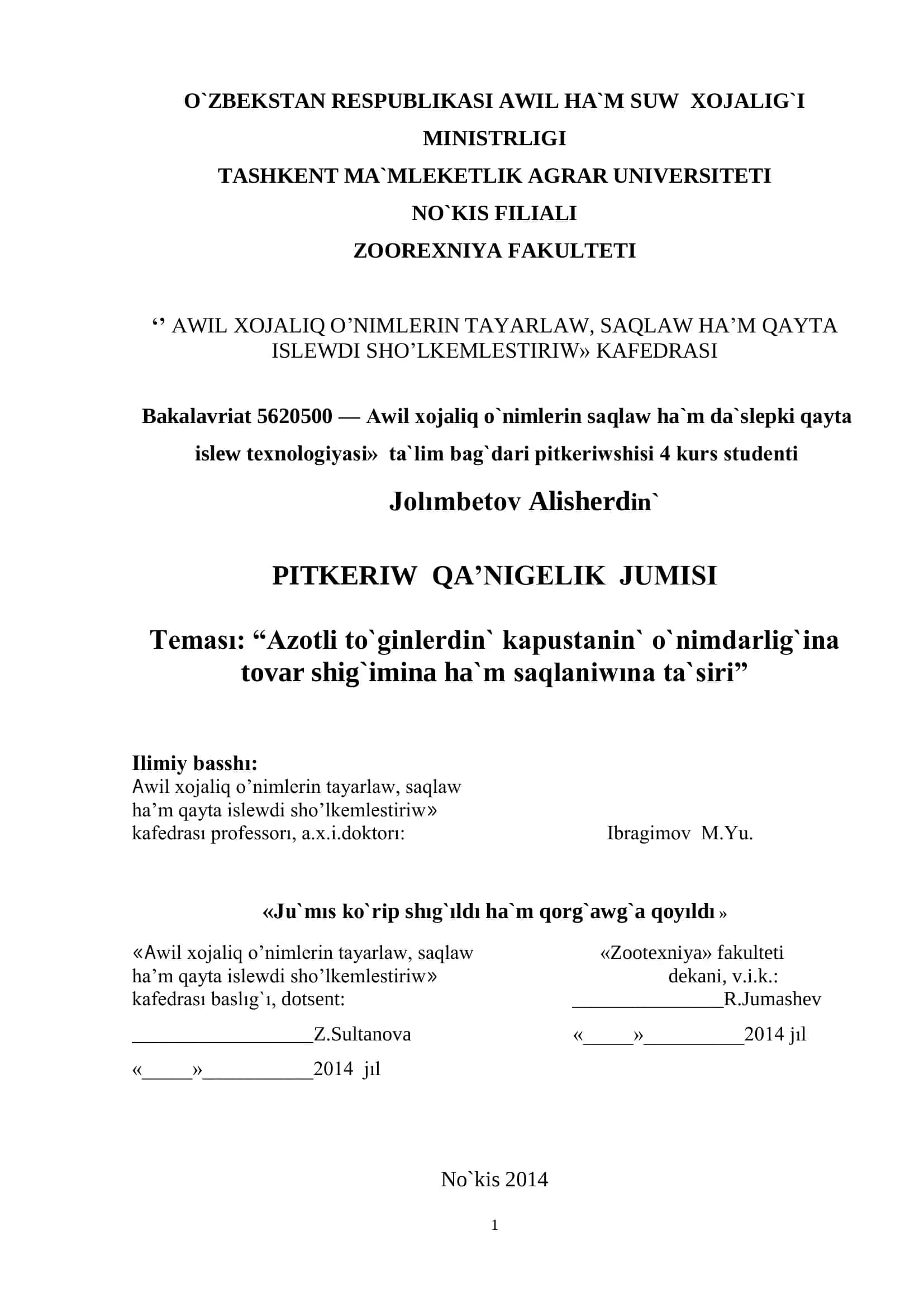 Ta'lim Bag'dari Pitkeriwshisi 1