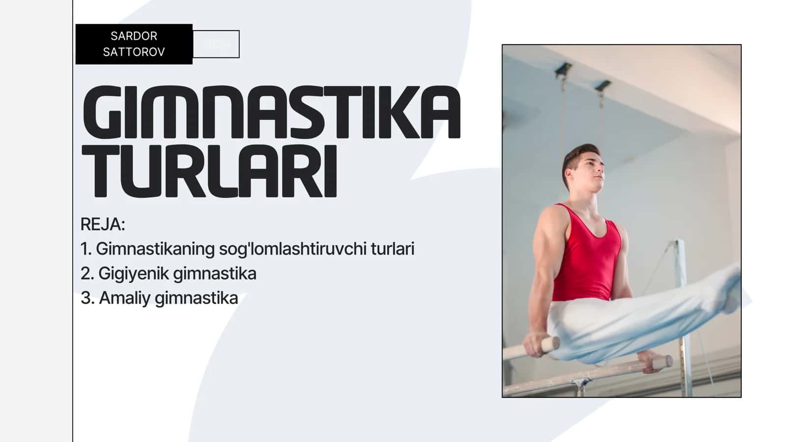GIMNASTIKA TURLARI 1