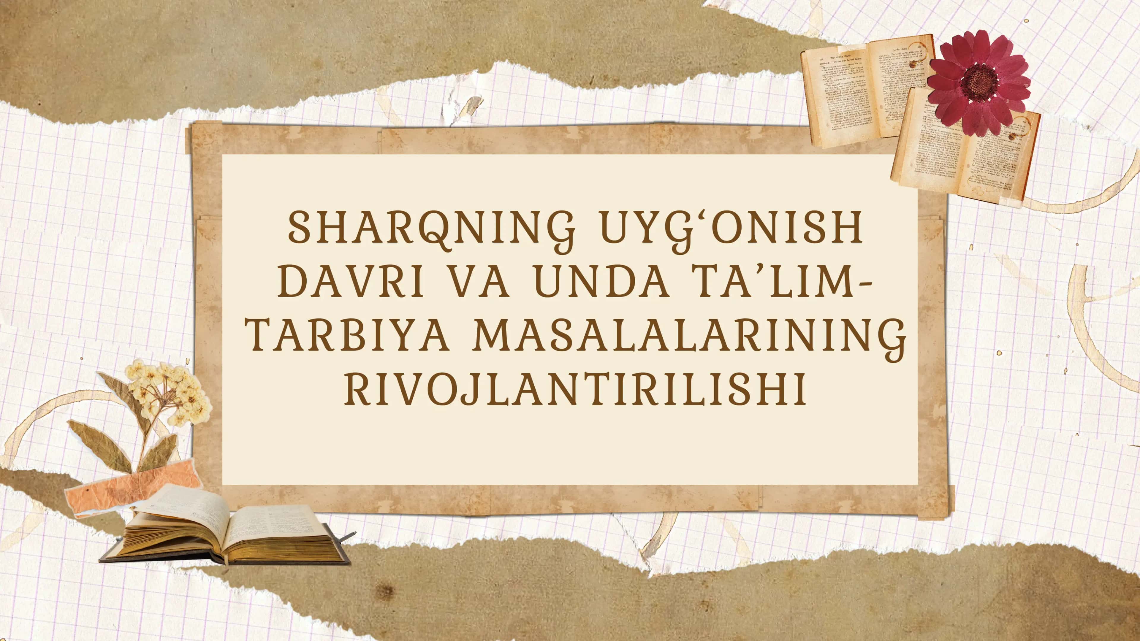 uygonish davri 1