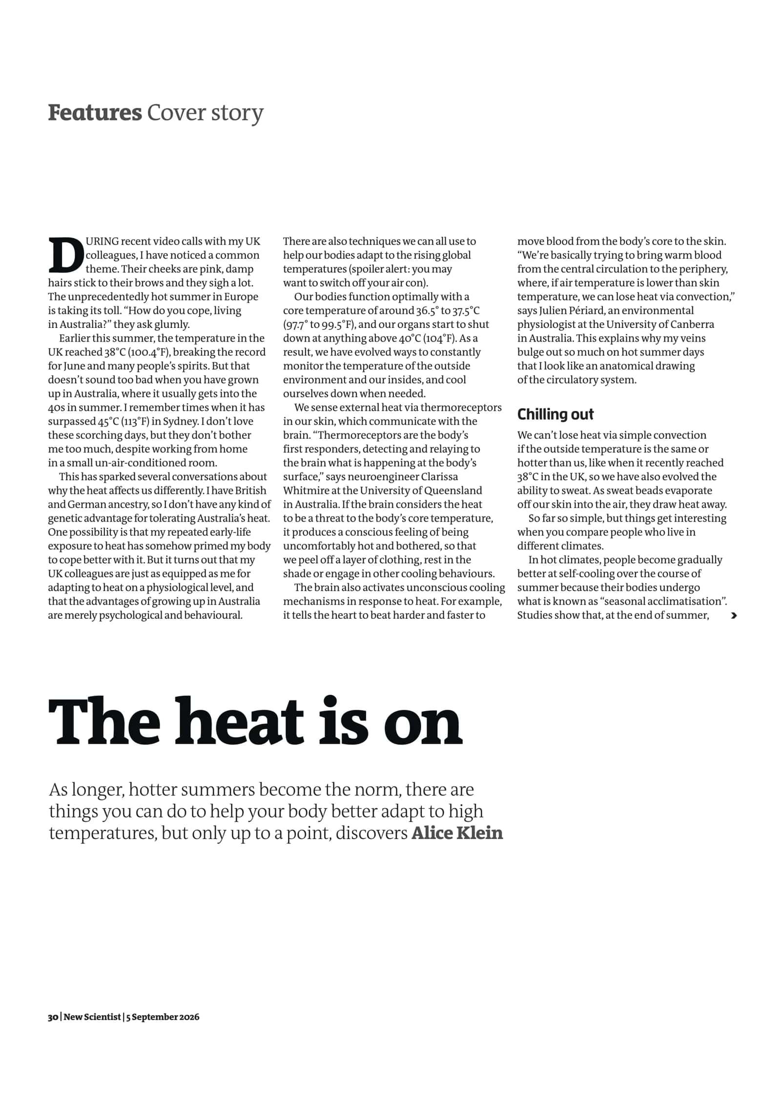 The heat is on 1