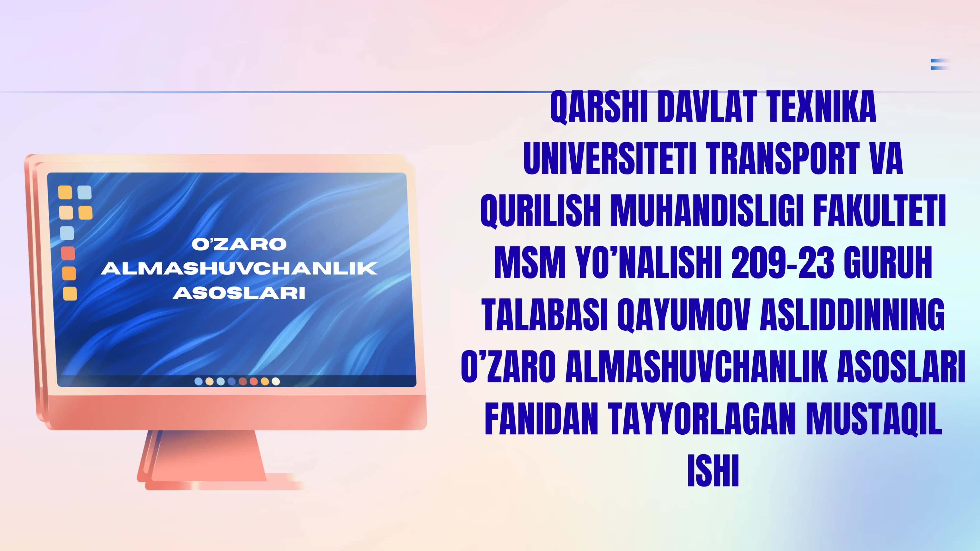 SHPONKALI BIRIKMALAR VA ULARNING JOIZLIK MAYDONLARI 1