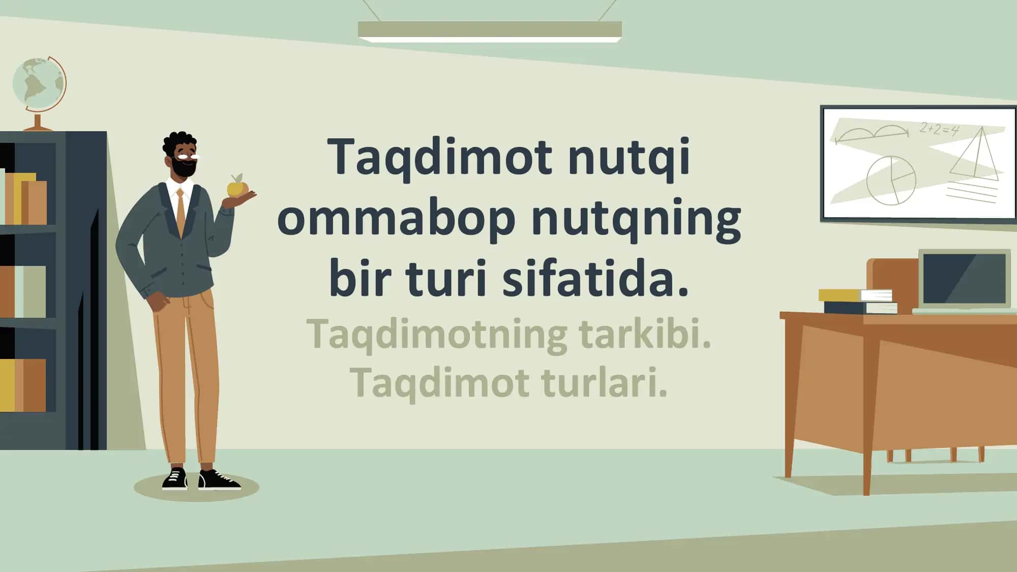 Taqdimot nutqi ommabop nutqning bir turi sifatida 1
