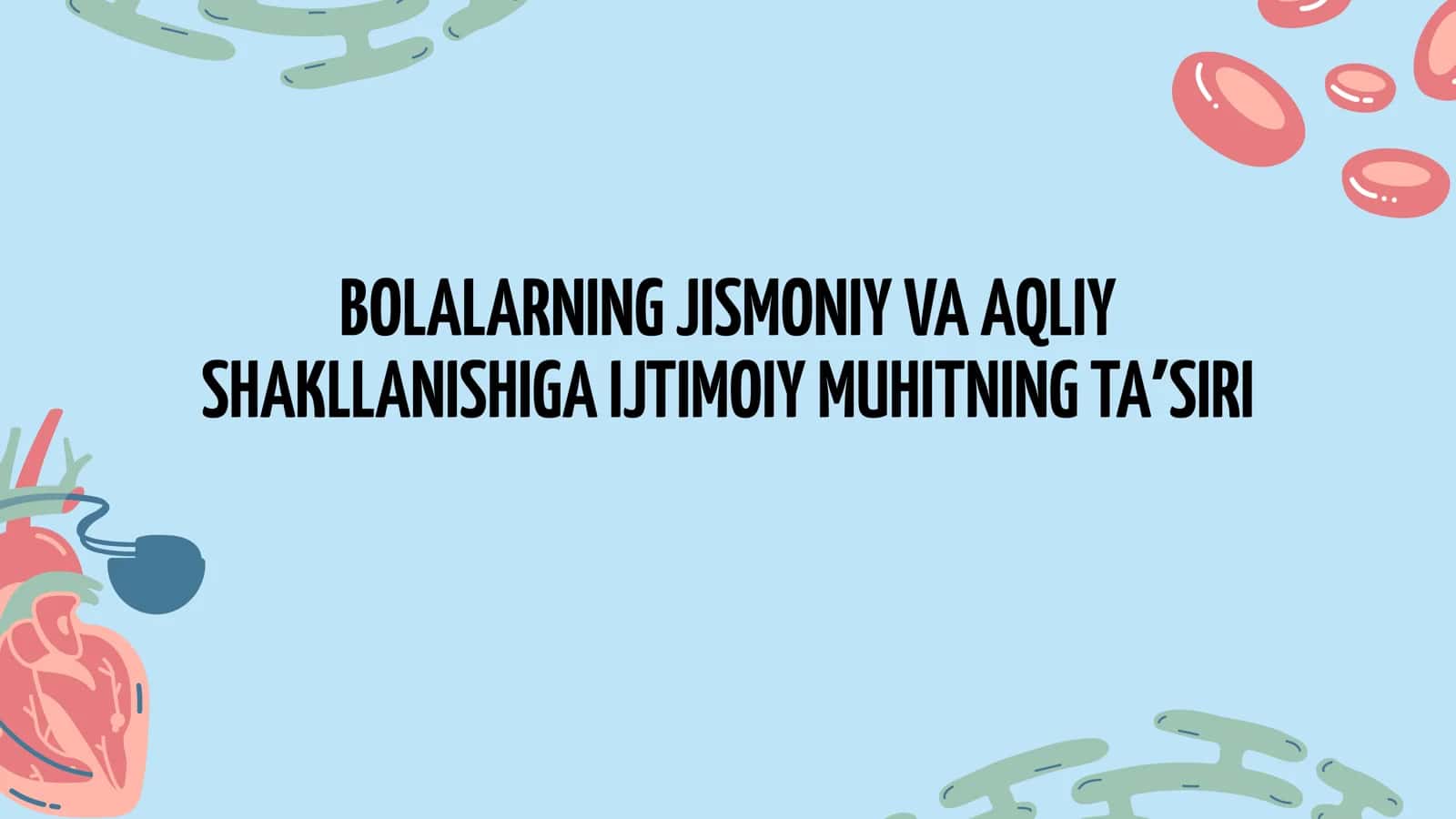 IJTISOBDAGI MUHIT VA UNING QO`L-TO`QIMASI 1