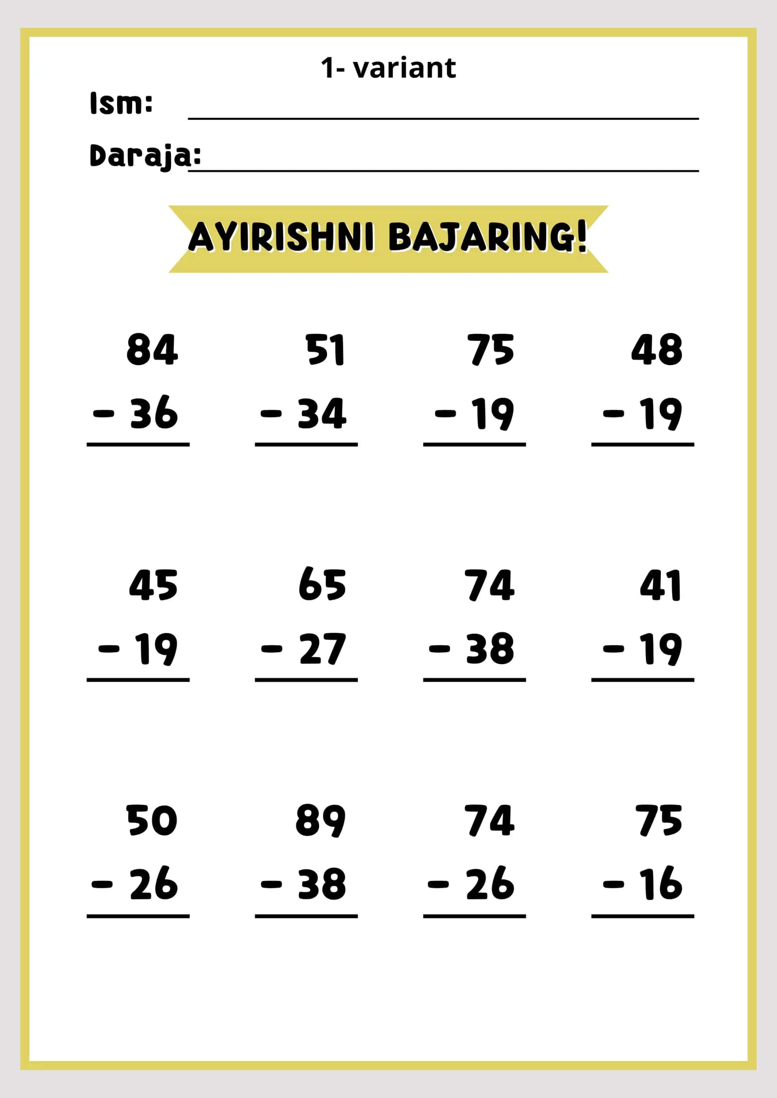 Boshlangich_Matematika_Ayirish_Worksheet.pdf 1