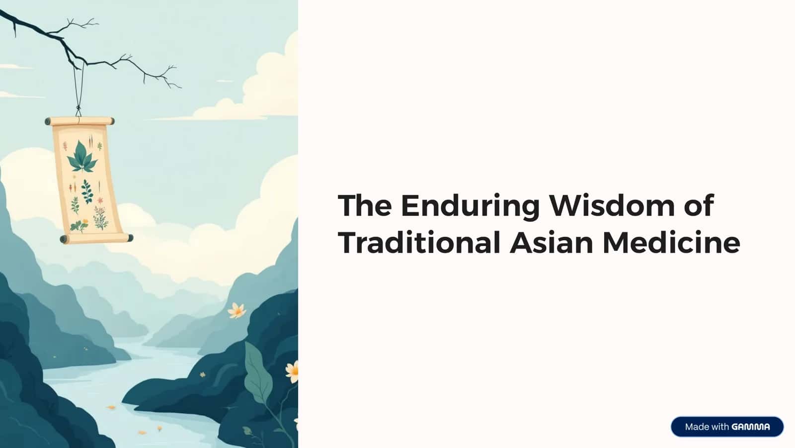 The Enduring Wisdom of Traditional Asian Medicine 1