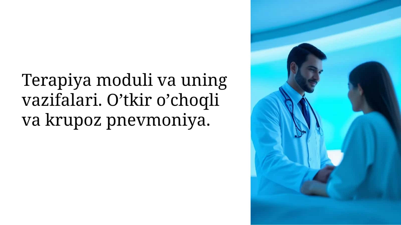 Terapiya moduli 1