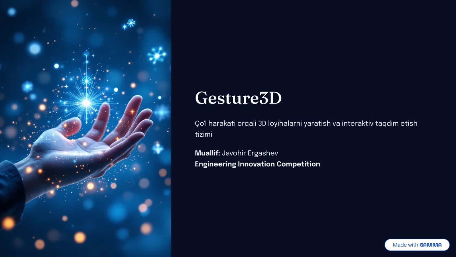 Ge4ture3D 1