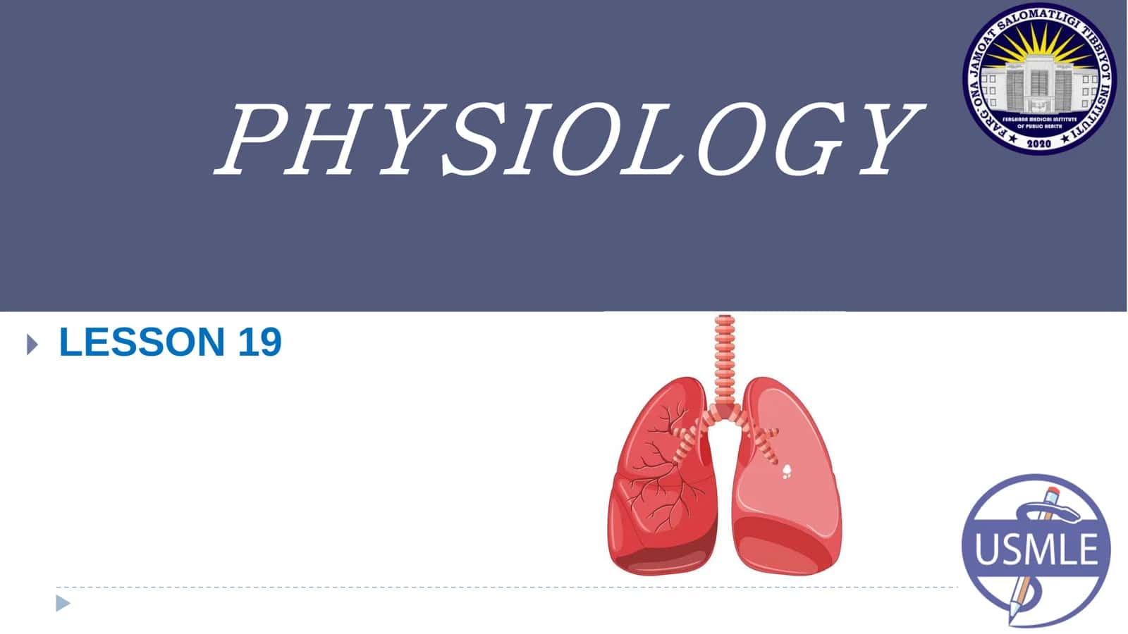 PHYSIOLOGY 1