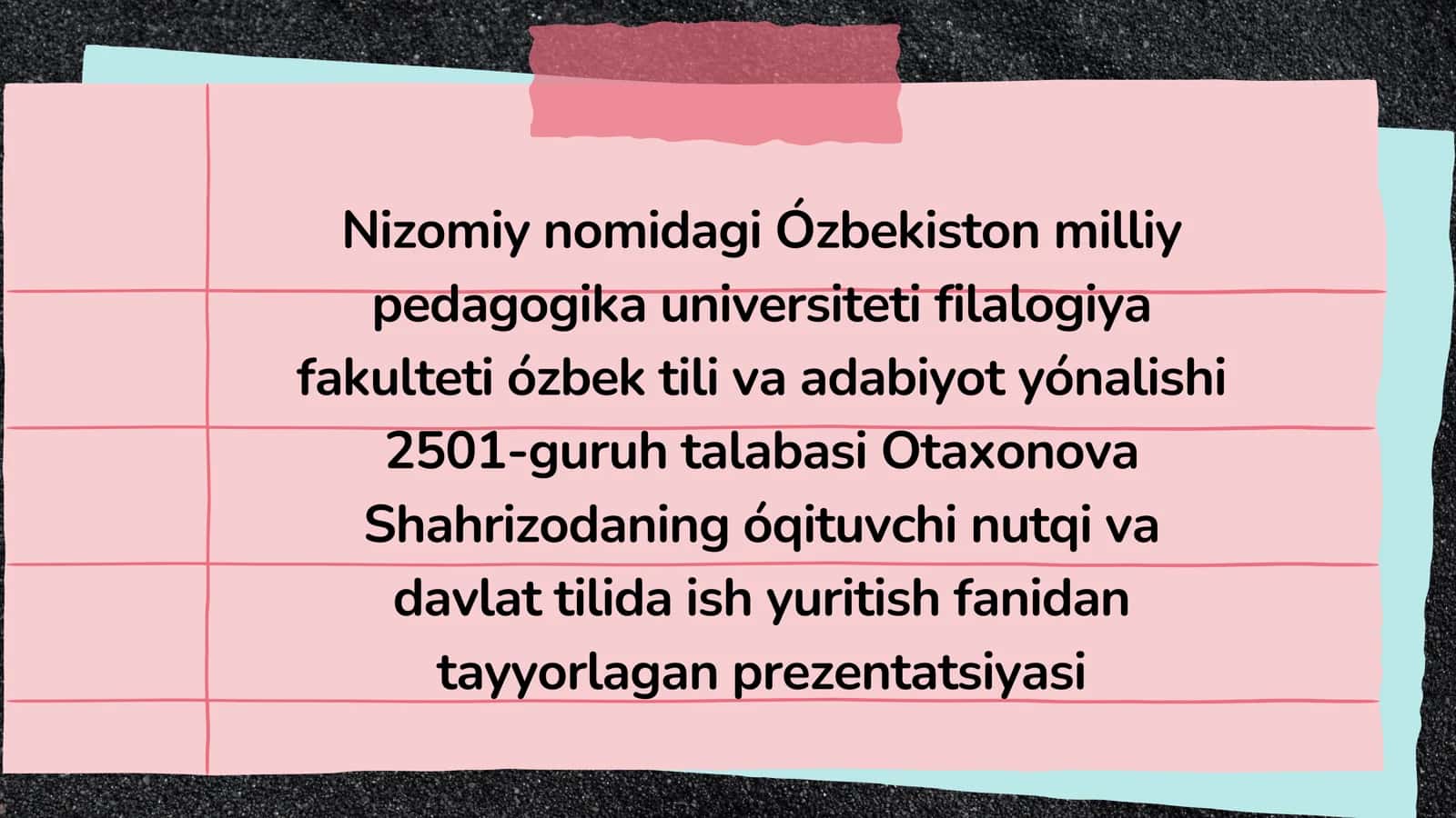Tarjimayi hol tushunchasi va maqsadi 1