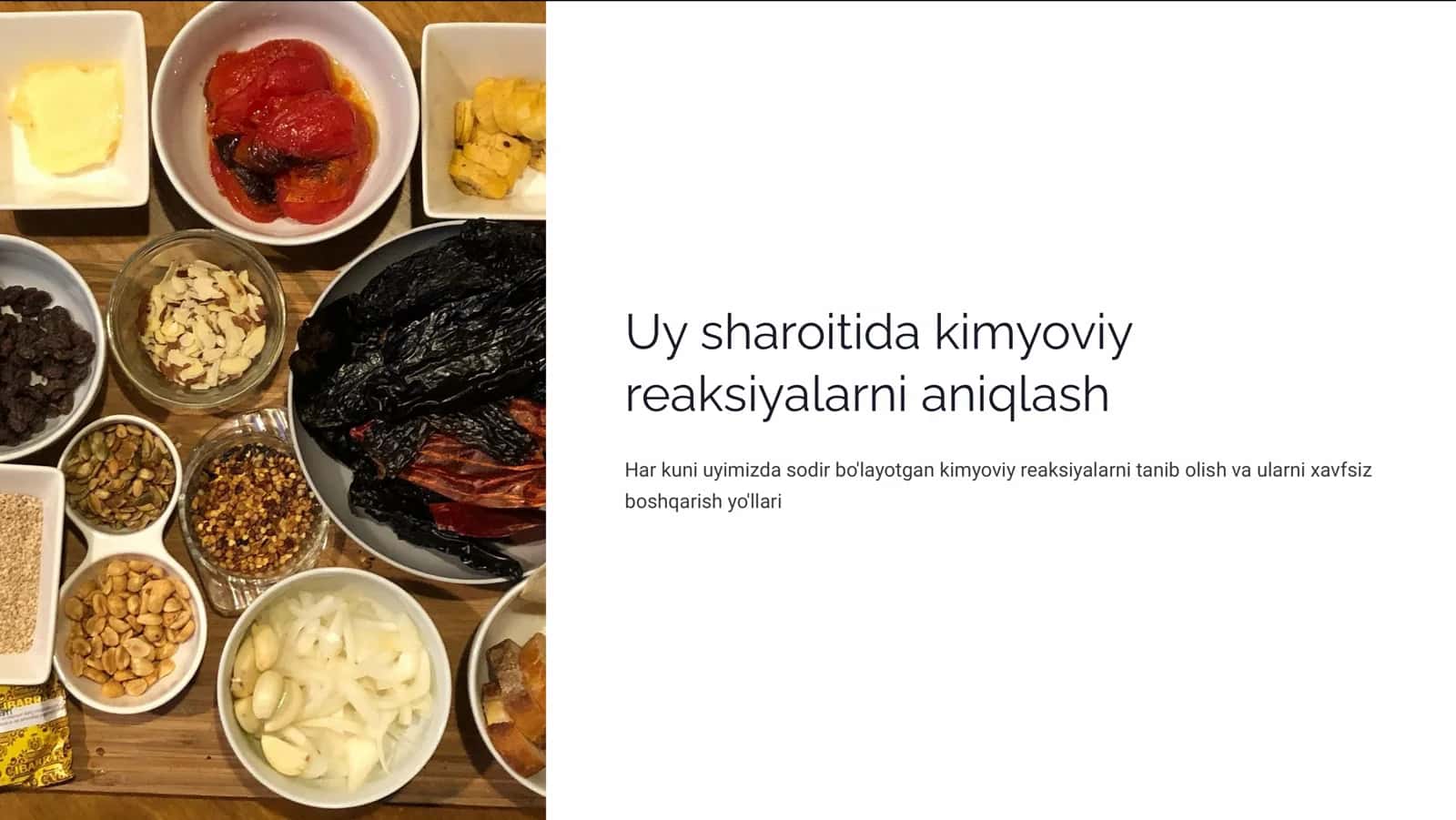 Kimyoviy reaksiyalar 1