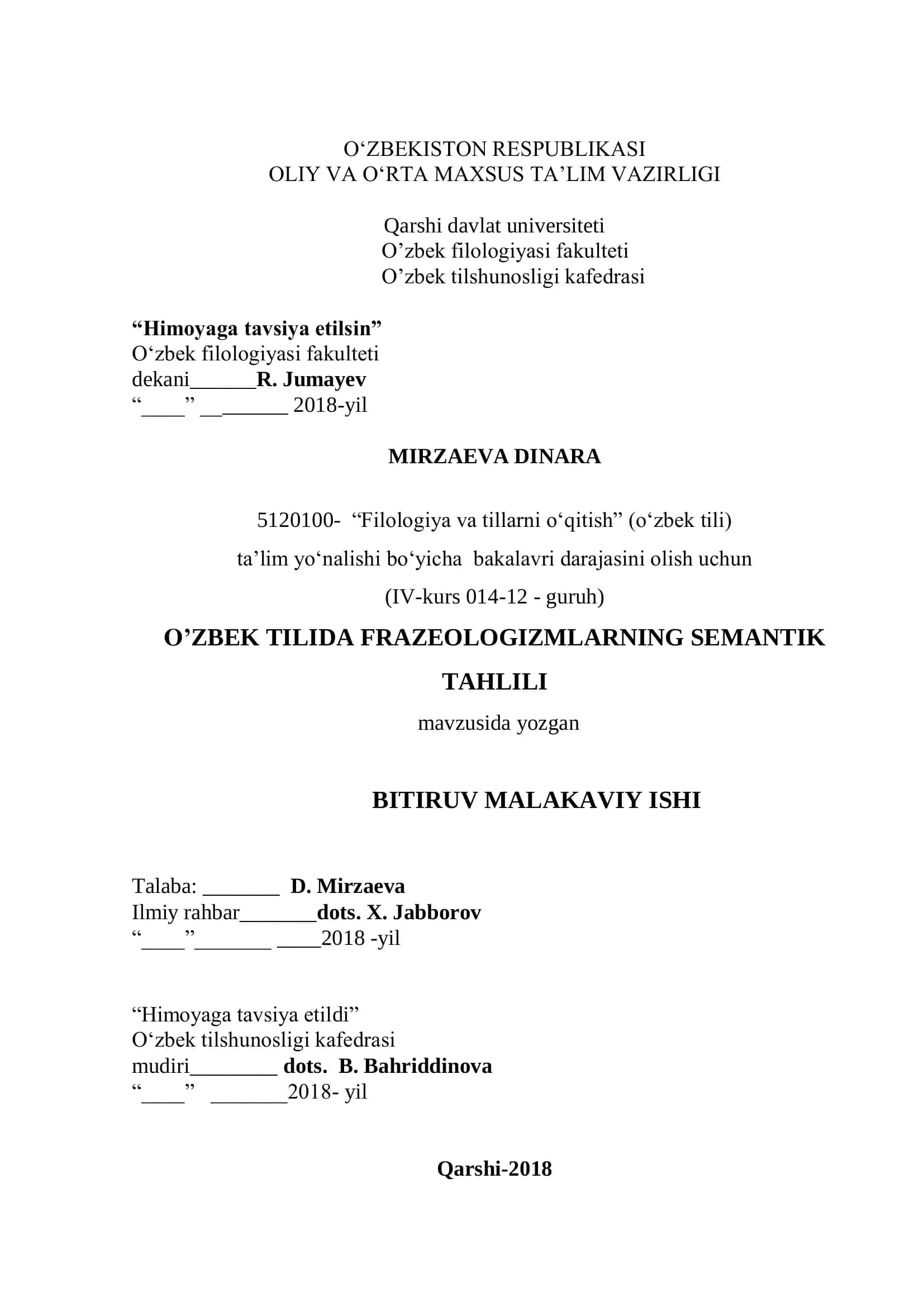 FILLOGIYA VA TILLARNI O'QITISH 1