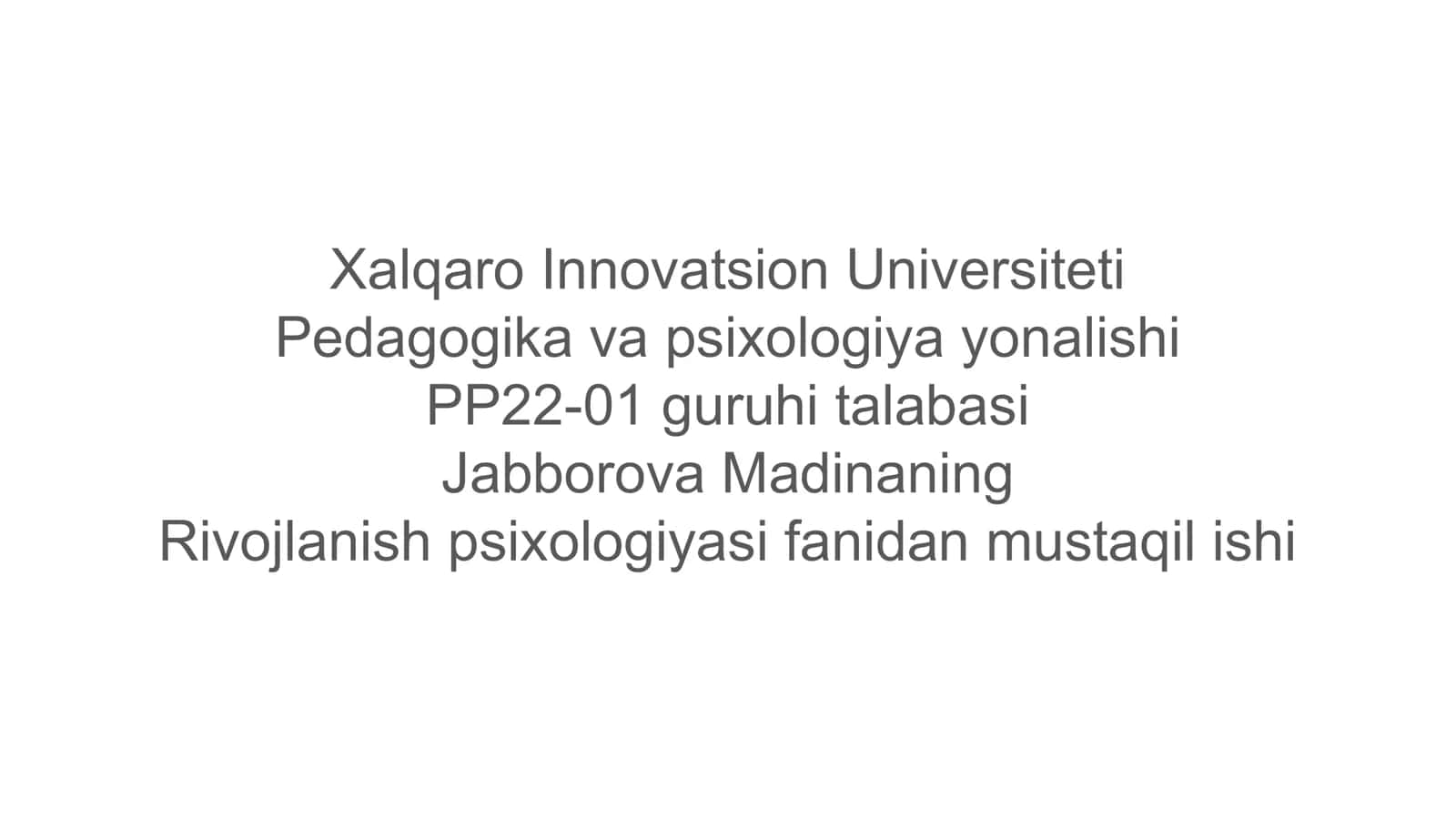Pedagogika va psixologiya yonalishi 1