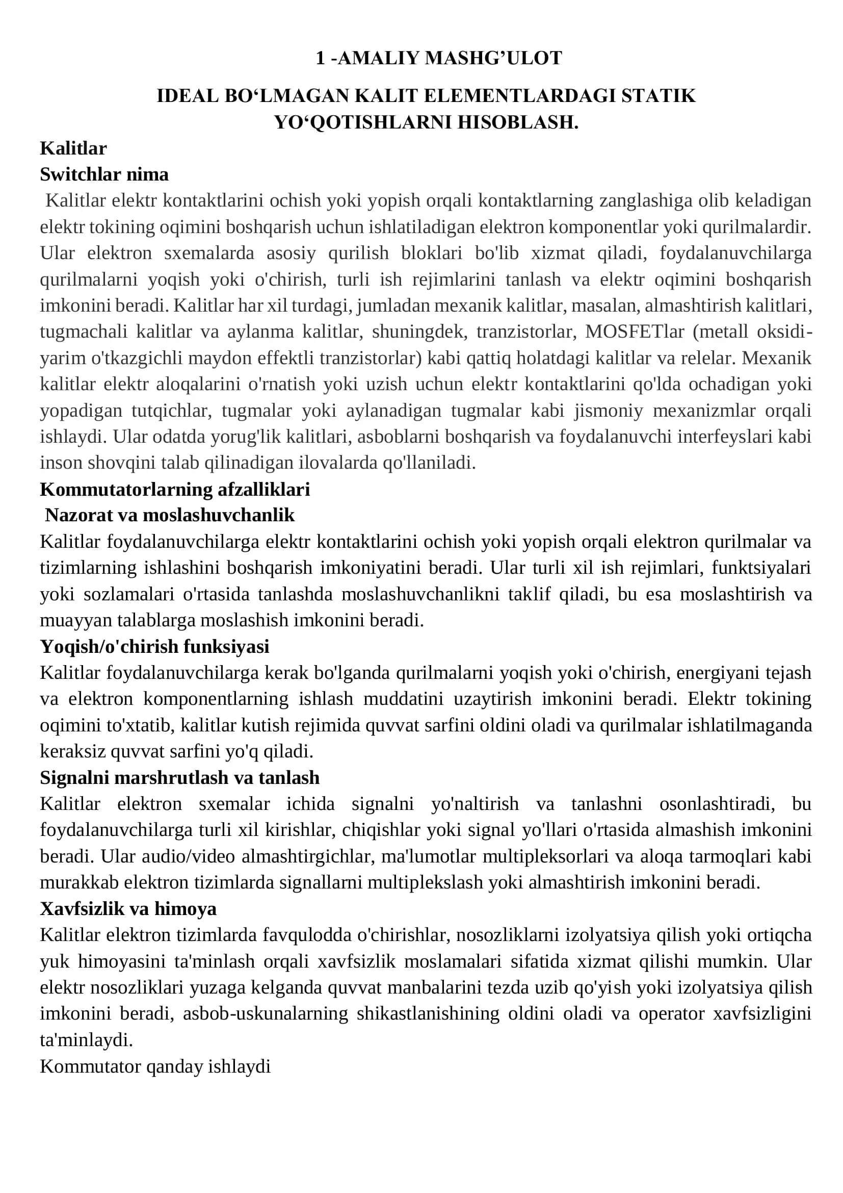 Kalitlar 1