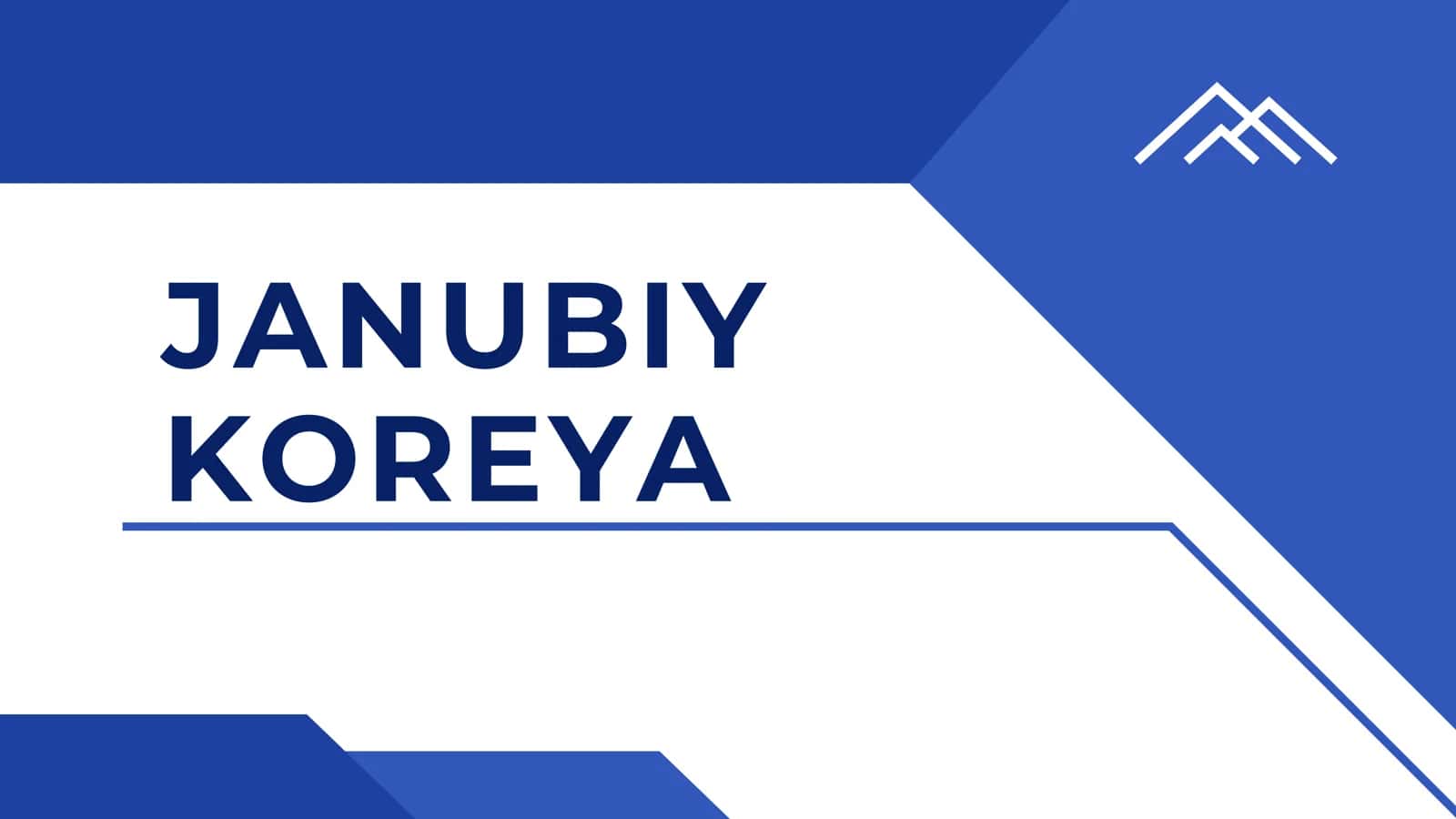 Janubiy Koreya Ta'lim Tizimi 1
