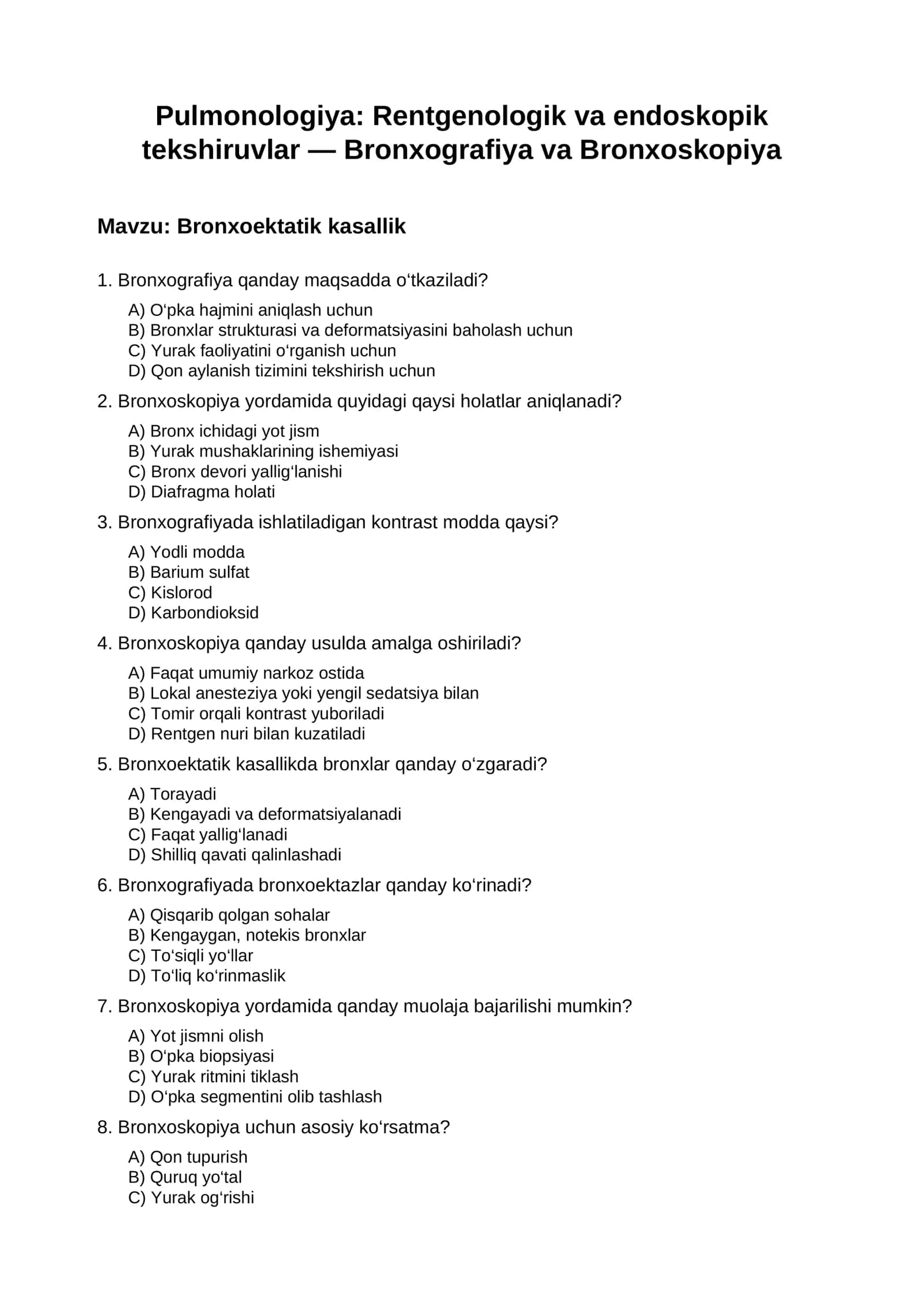 Bronxoektatik kasallik 1