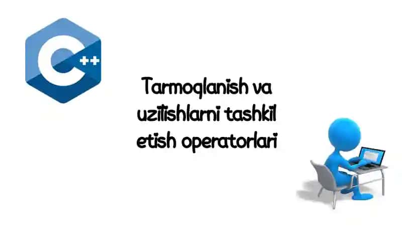 Tarmoqlanish va uzilishlarni tashkil etish operatorlari