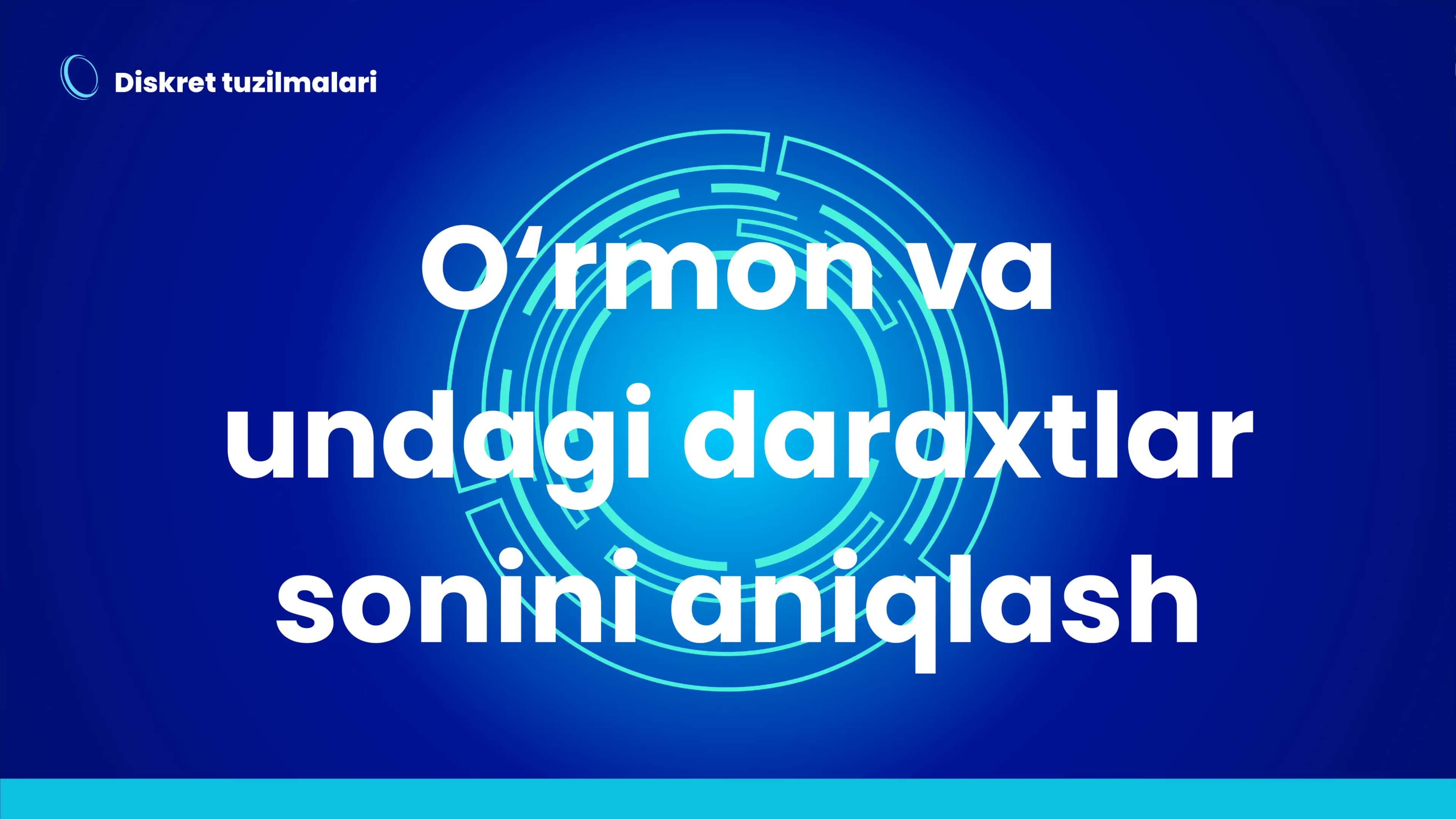 Diskret tuzilmalari 1