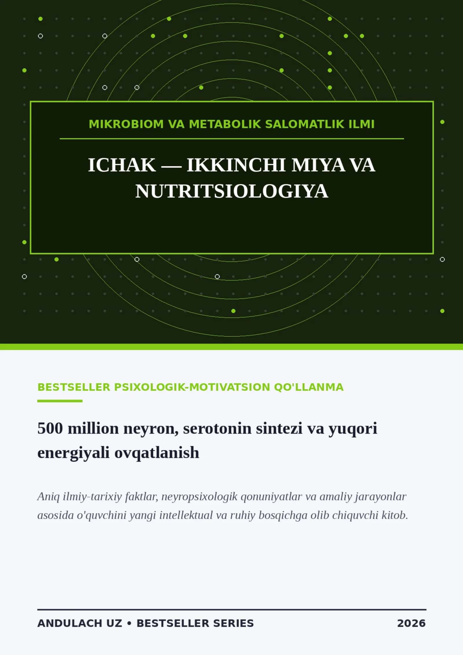 Nutritsiologiya va ichak ikkinchi miya 1