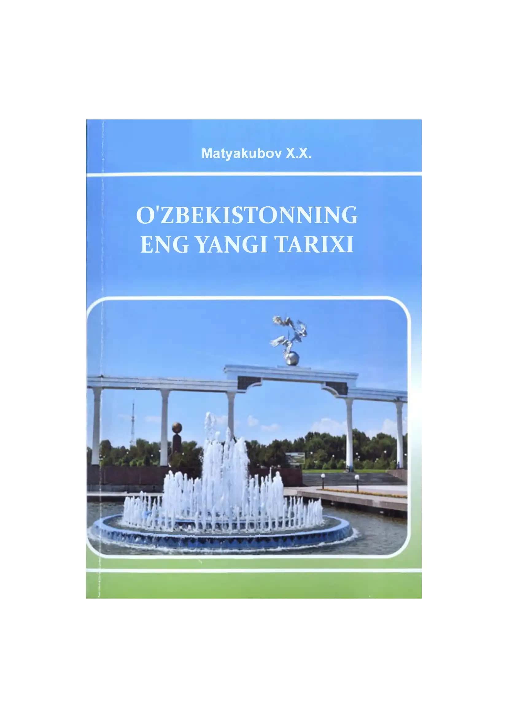 O'zbekistoning Eng Yangi Tarixi 1