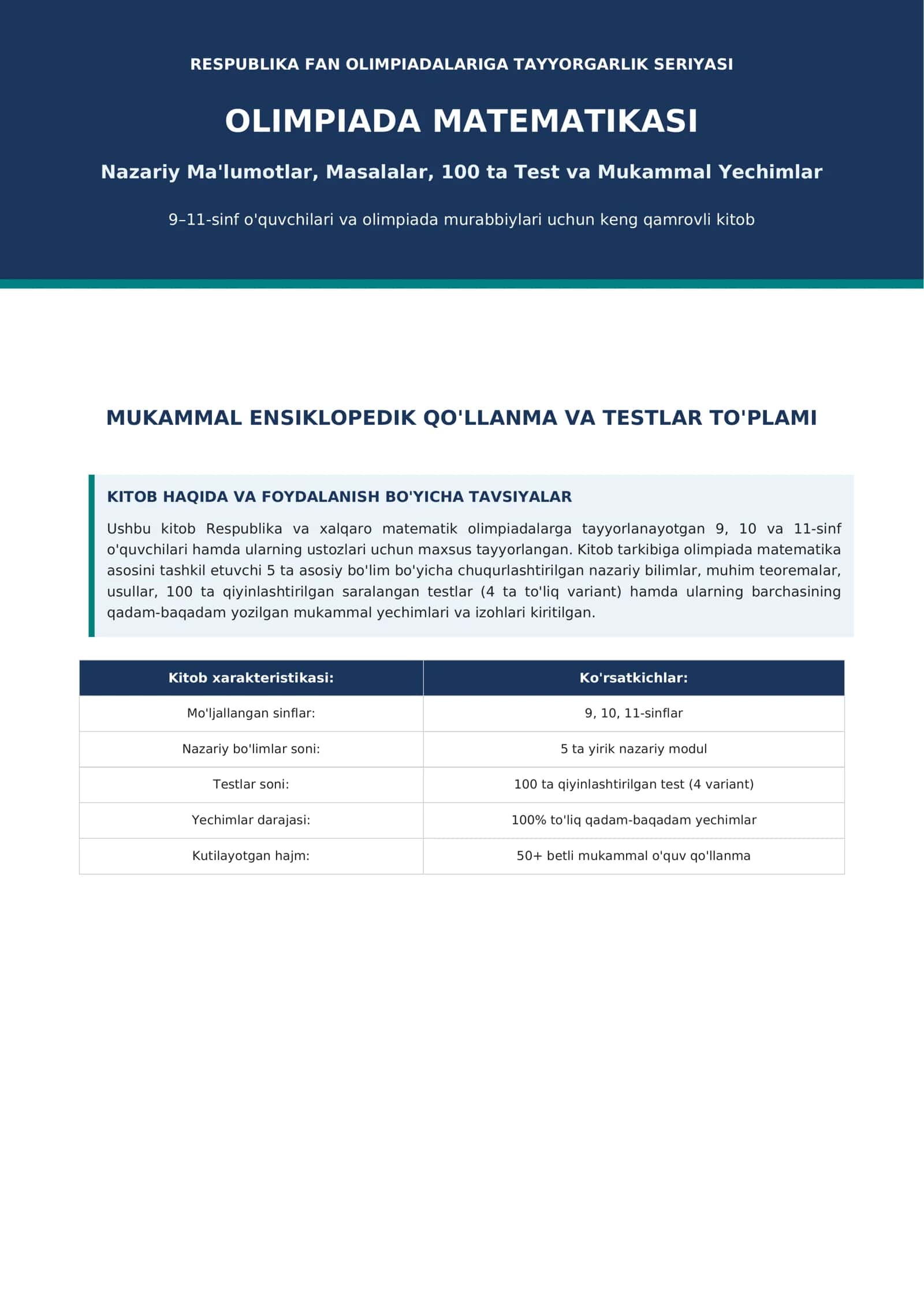 OLIMPIADA MATEMATIKASI 1