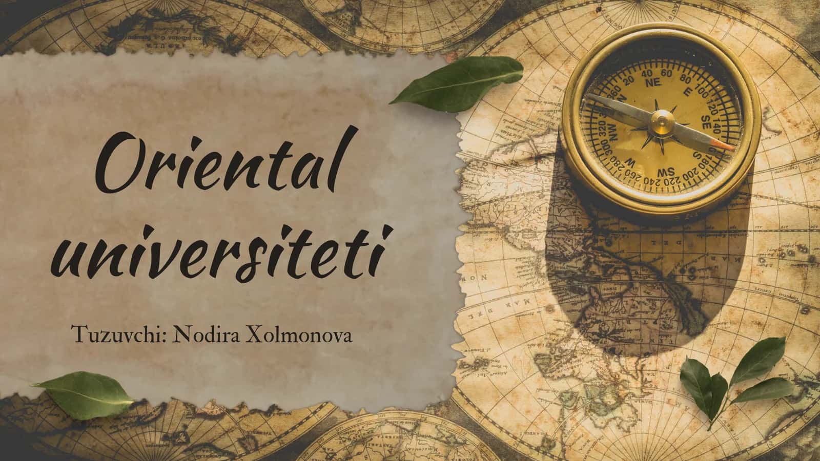 XVI-XVII asrlar rus va yevropa tillaridagi manbalarda O‘rta Osiyo tavsifi 1