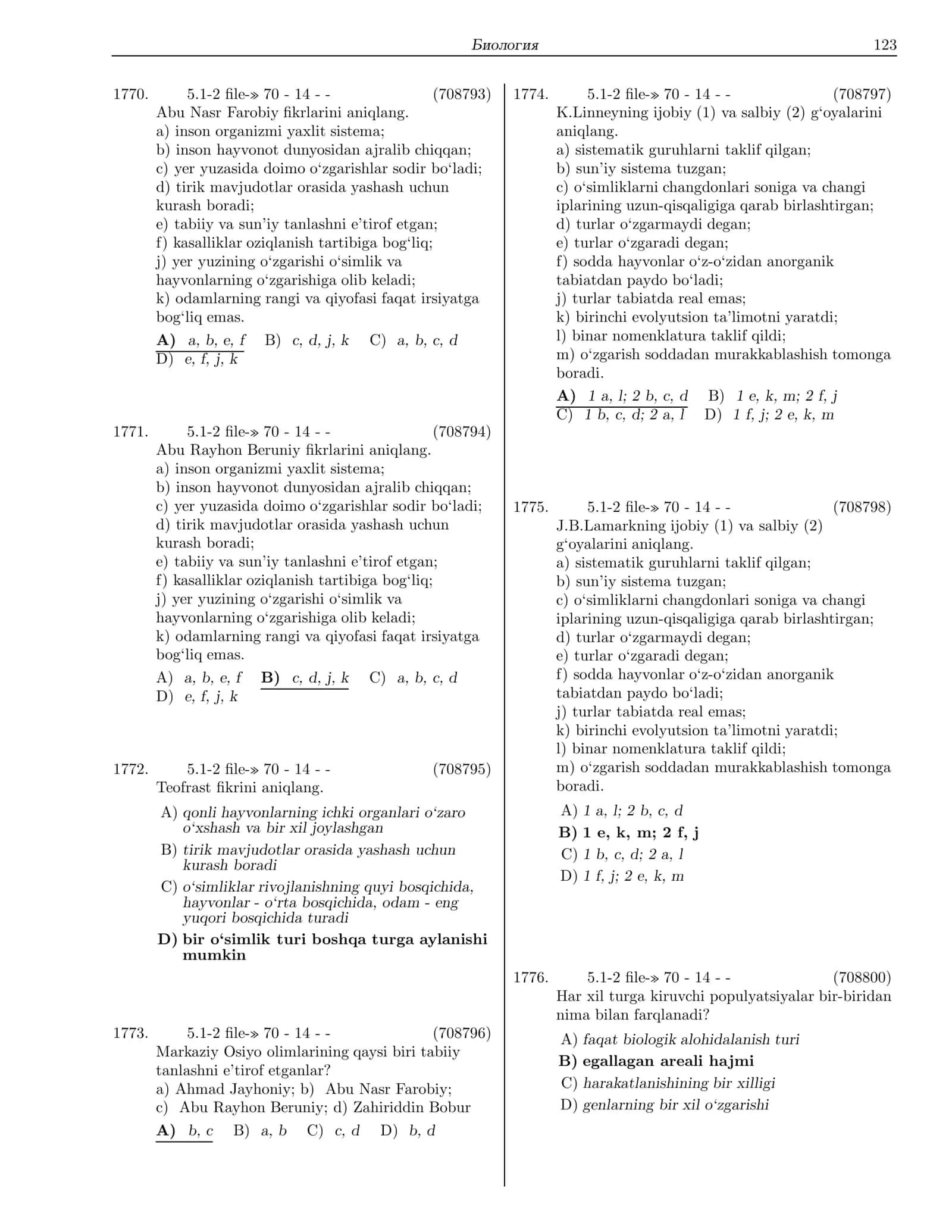 Biologiya 1