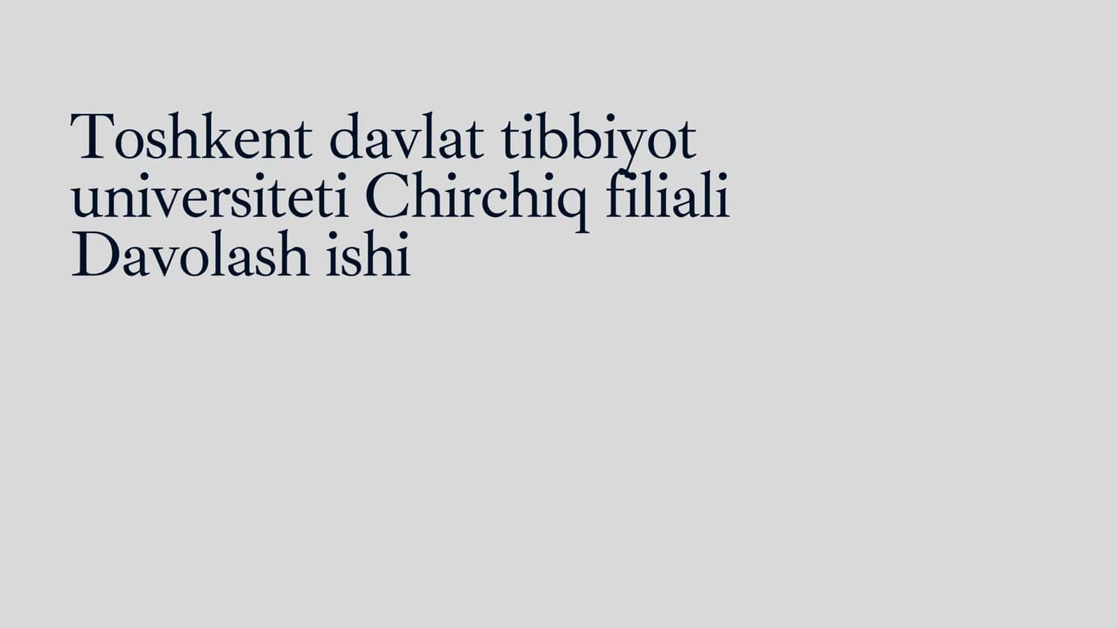 Keksa yoshdagi bemorlar muammolarini aniqlash va ularni bartaraf etish yo'llari kasalliklar 1