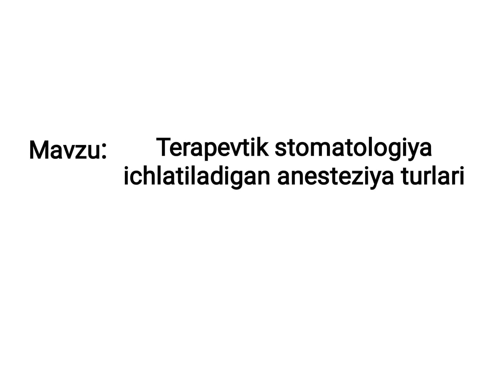 Og'riqsizlantirish 1