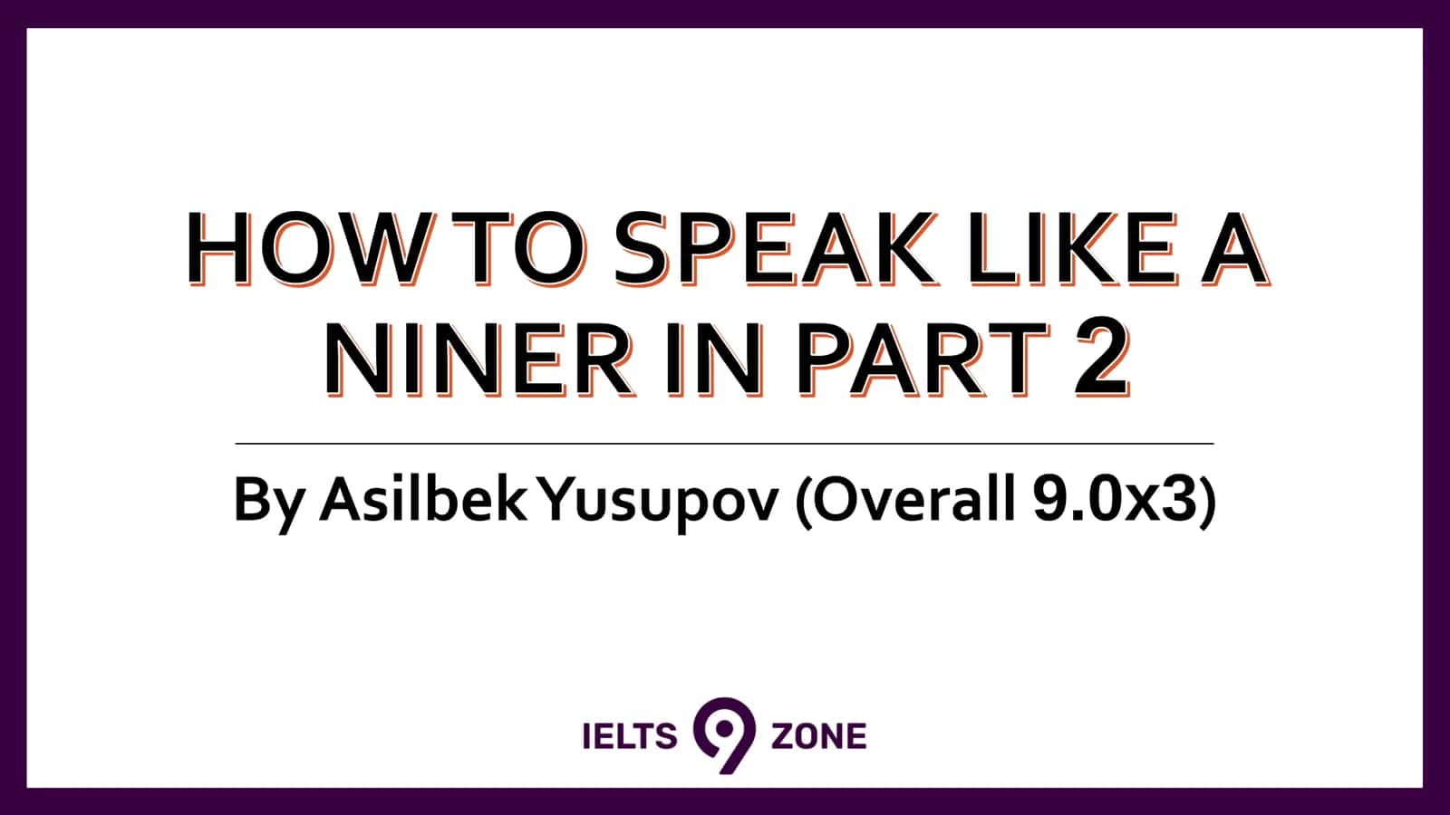 HOW TO SPEAK LIKE A NINER IN PART 2 1