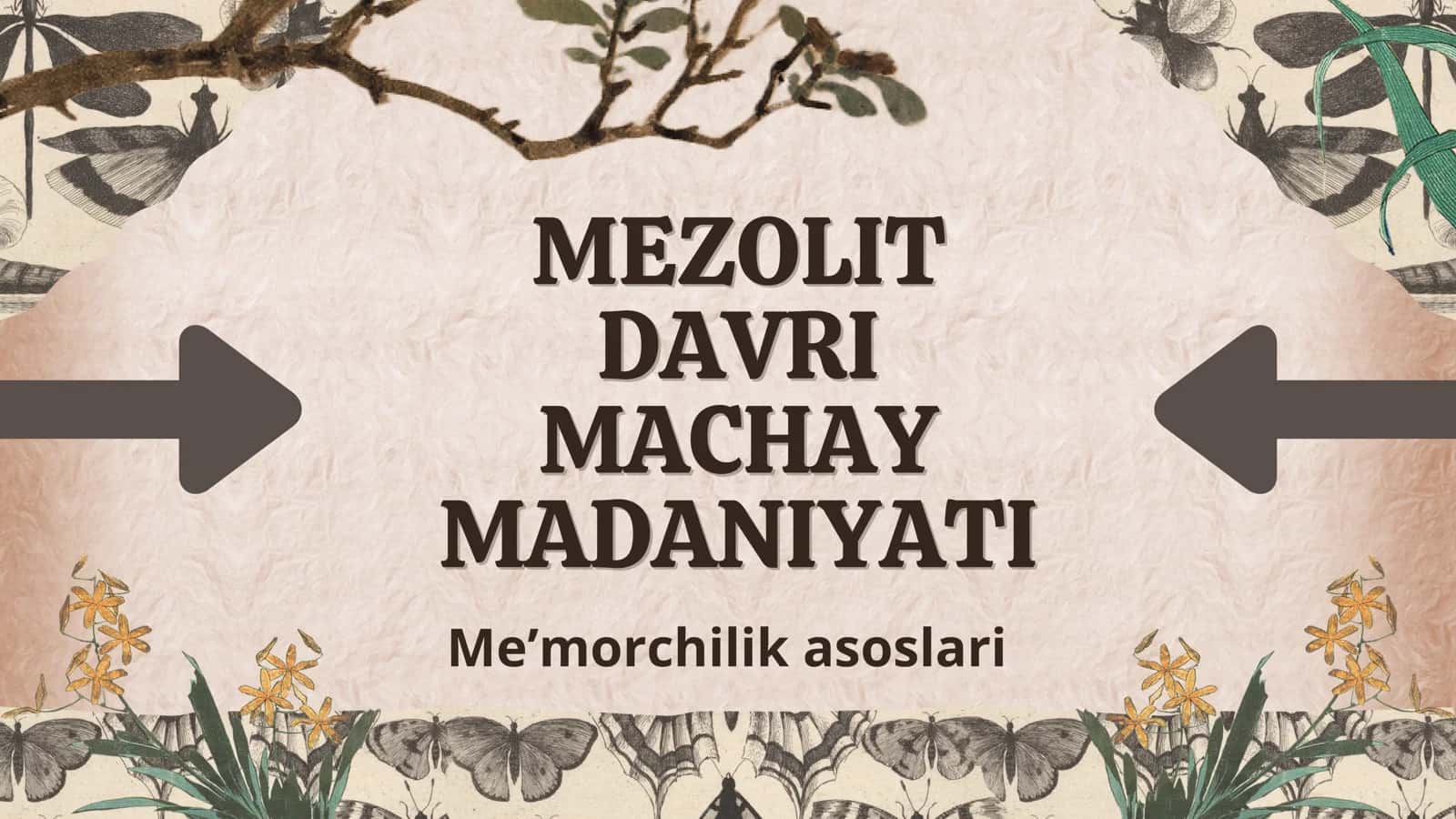 Machay Madaniyatining Xususiyatlari 1