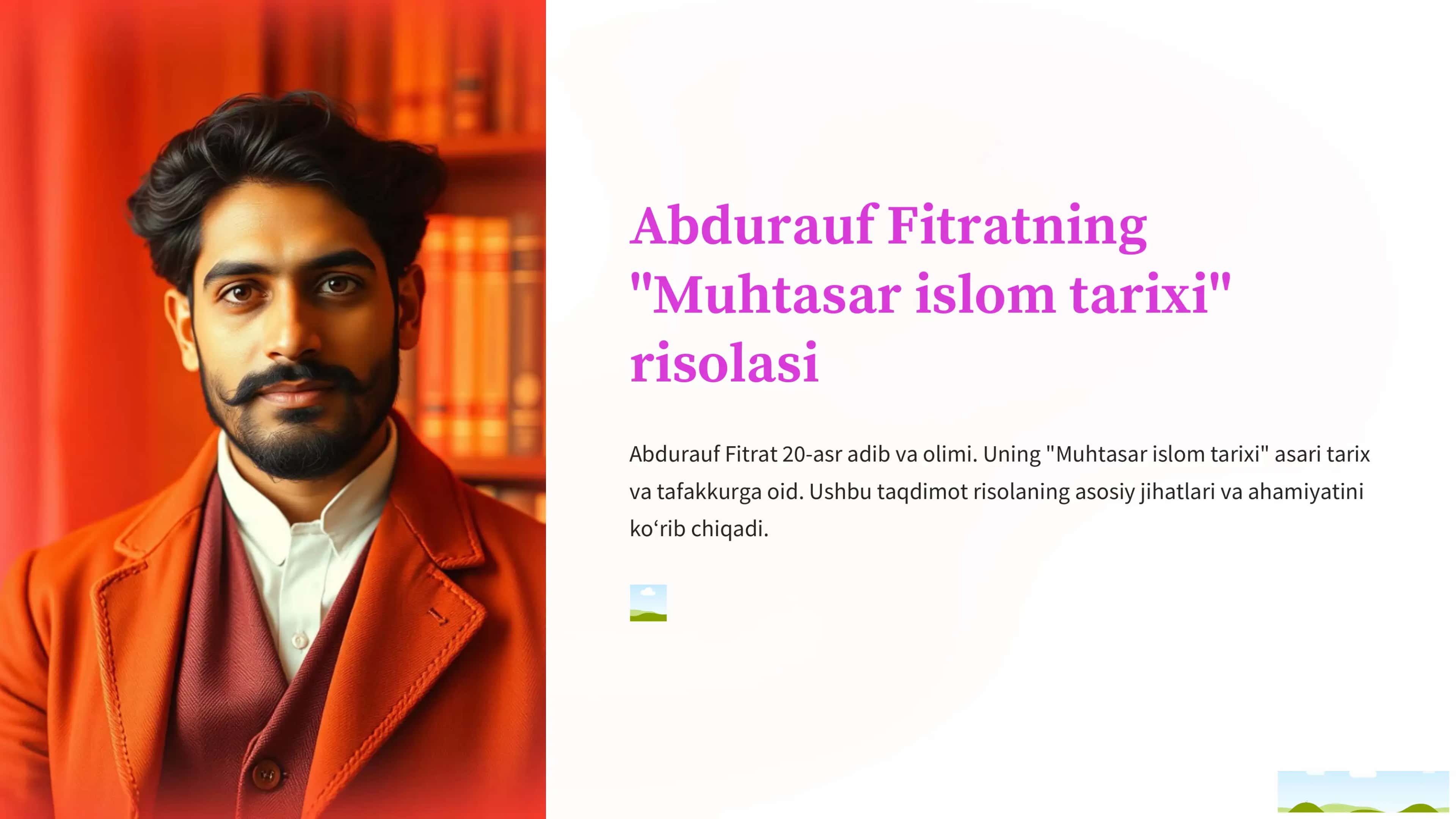 Muhtasar islom tarixi risolasi 1