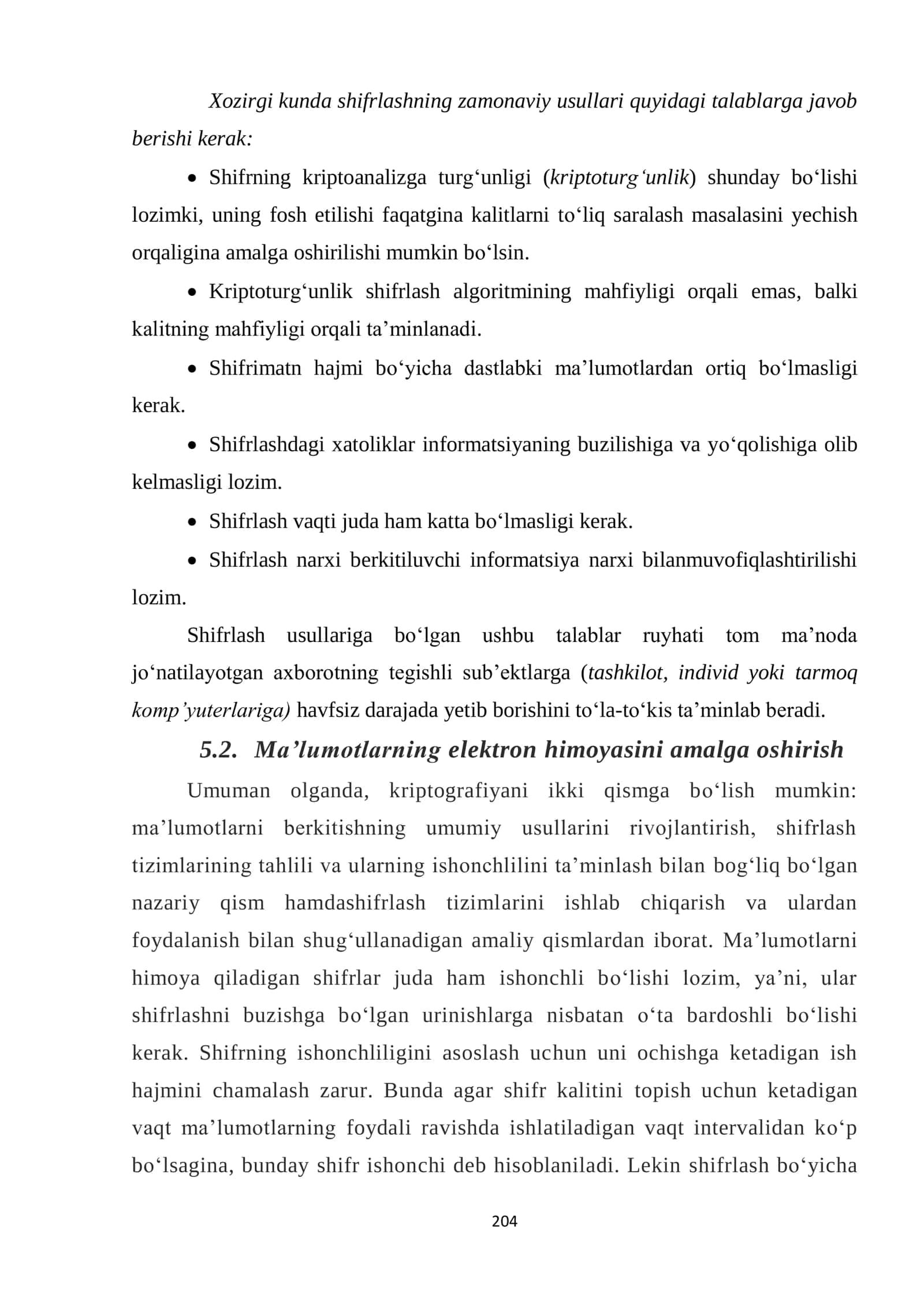Shifrlashning Zamonaviy Usullari 1