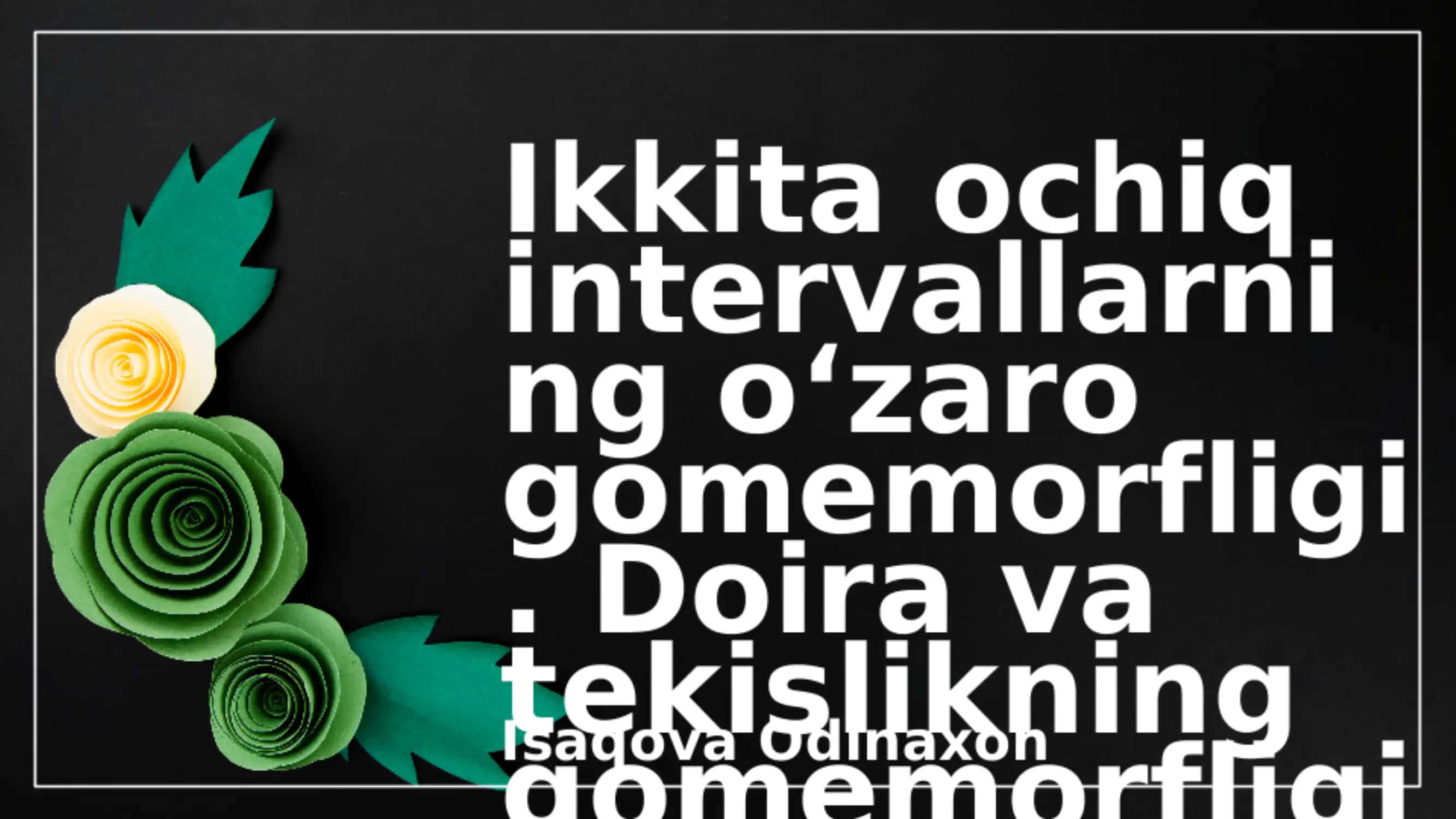 Geometriya taqdimot 1
