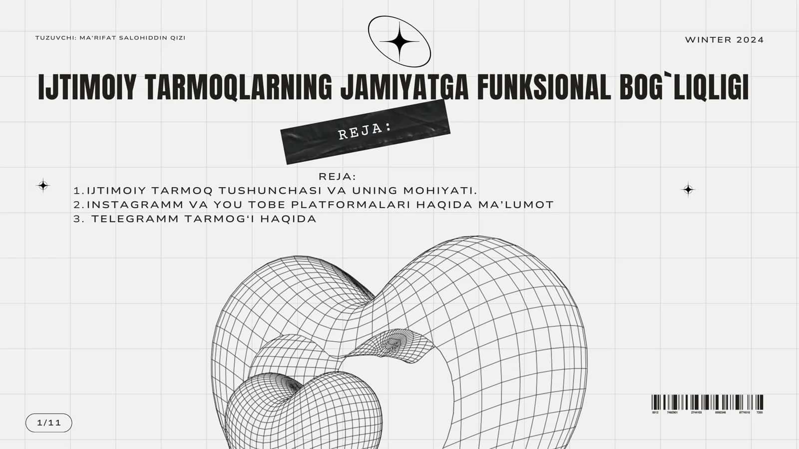 Ijtimoiy Tarmoq 1