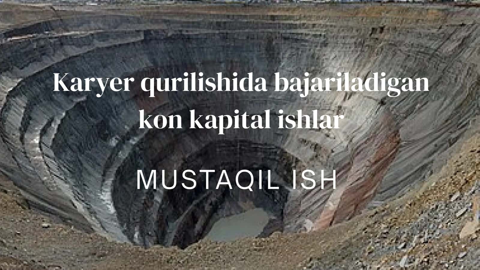 Kon-kapital ishlar 1